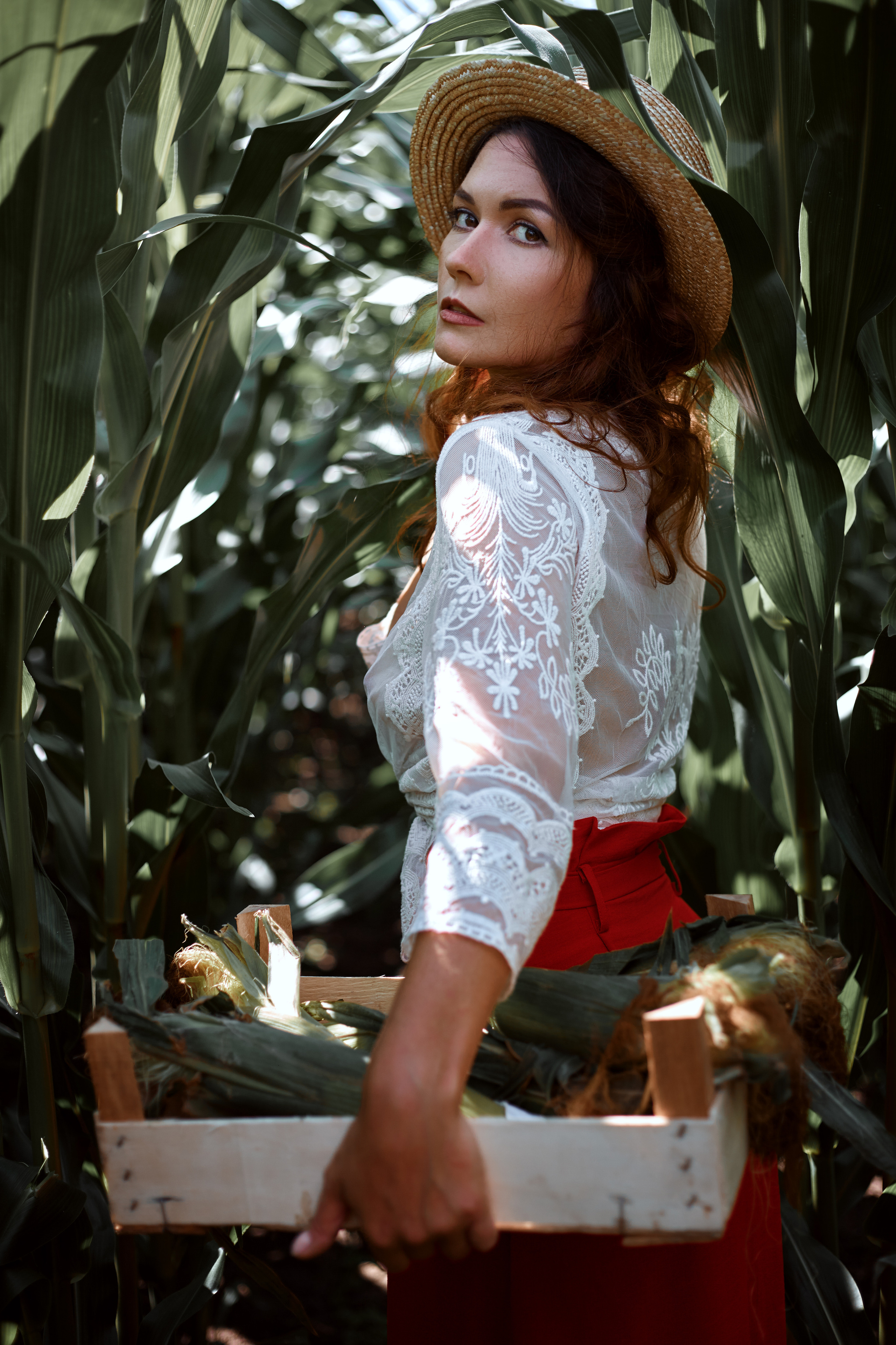 фотосессия для девушки на природе