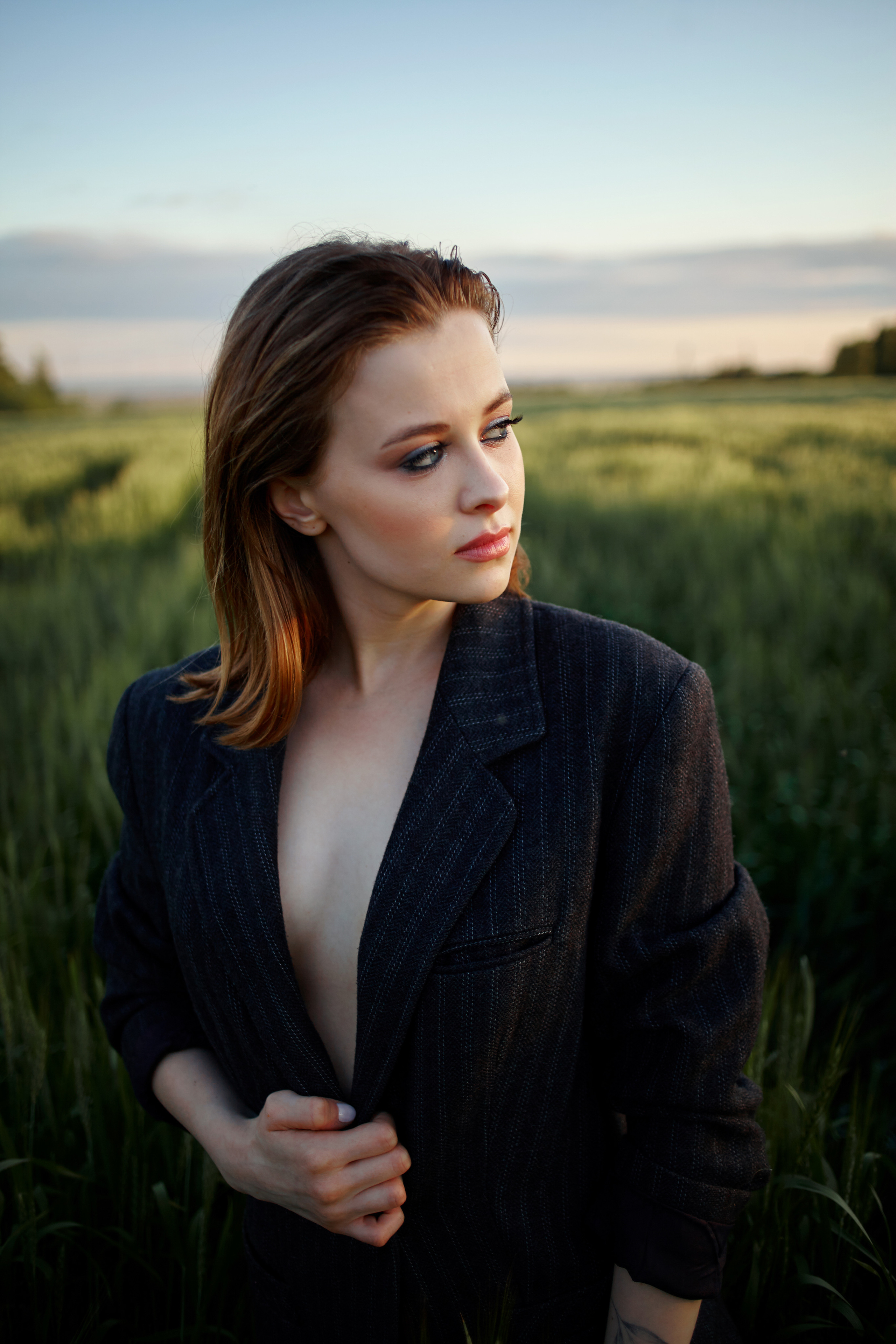 фотосессия для девушки летом