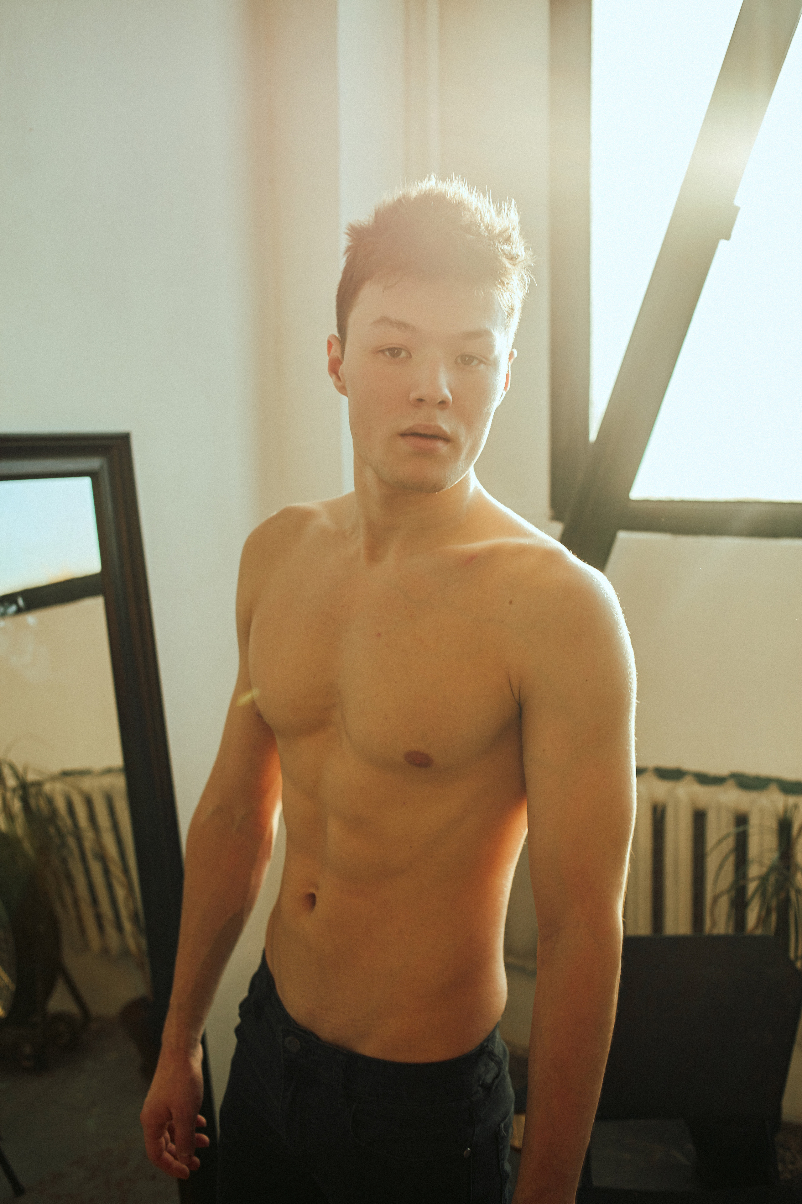 фотосессия для парня в студии