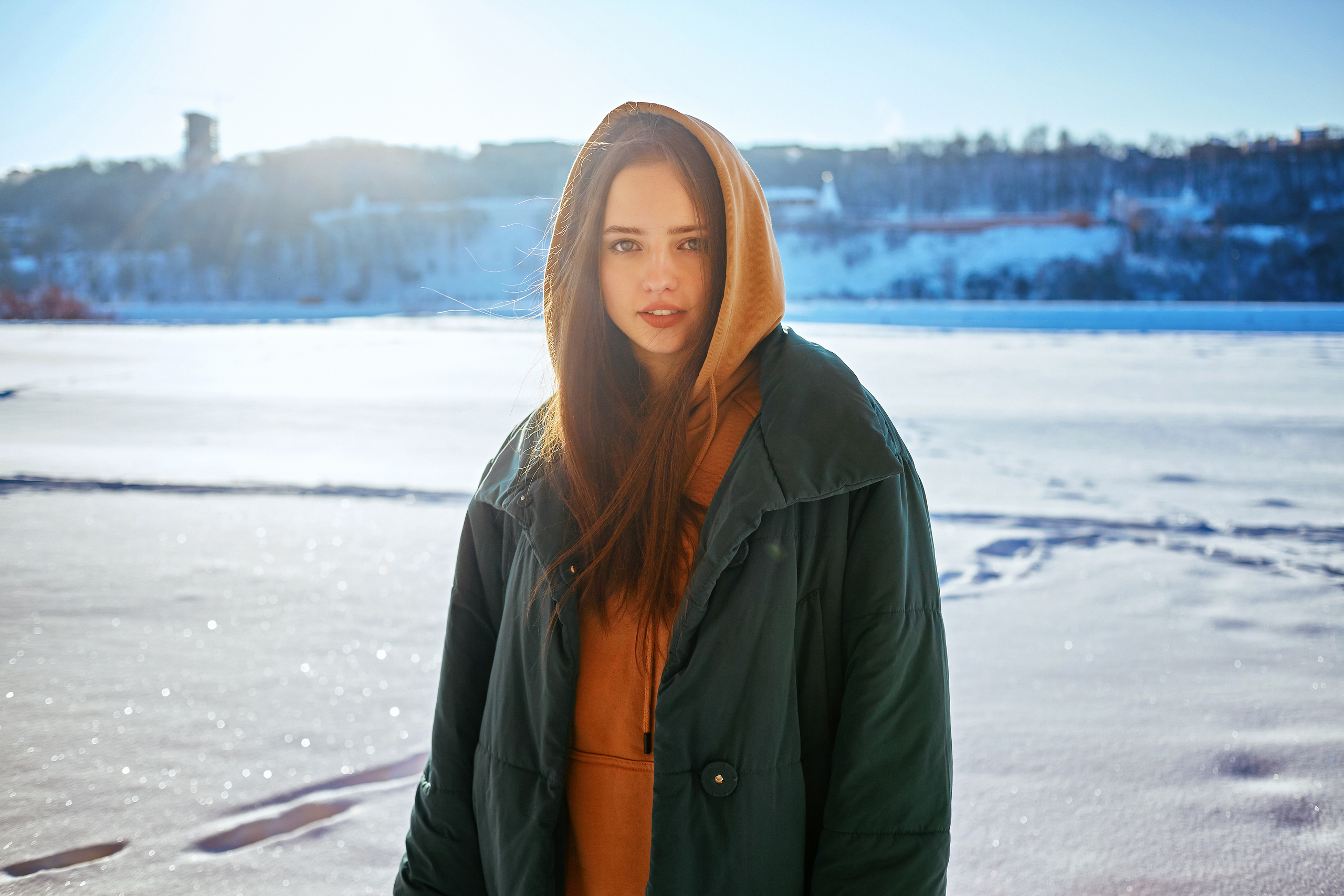 портретная фотосессия для девушки