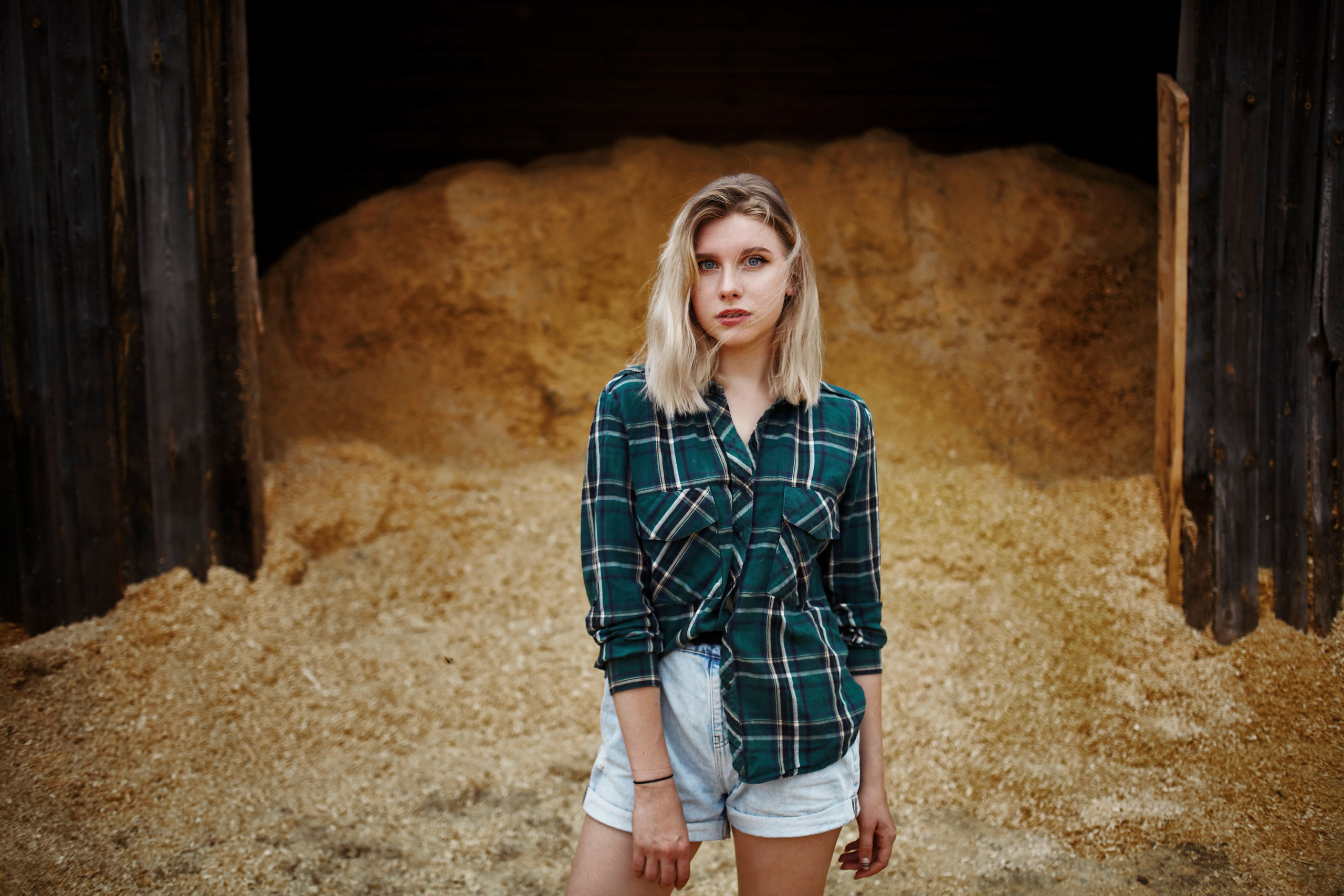 фотосессия для девушки летом