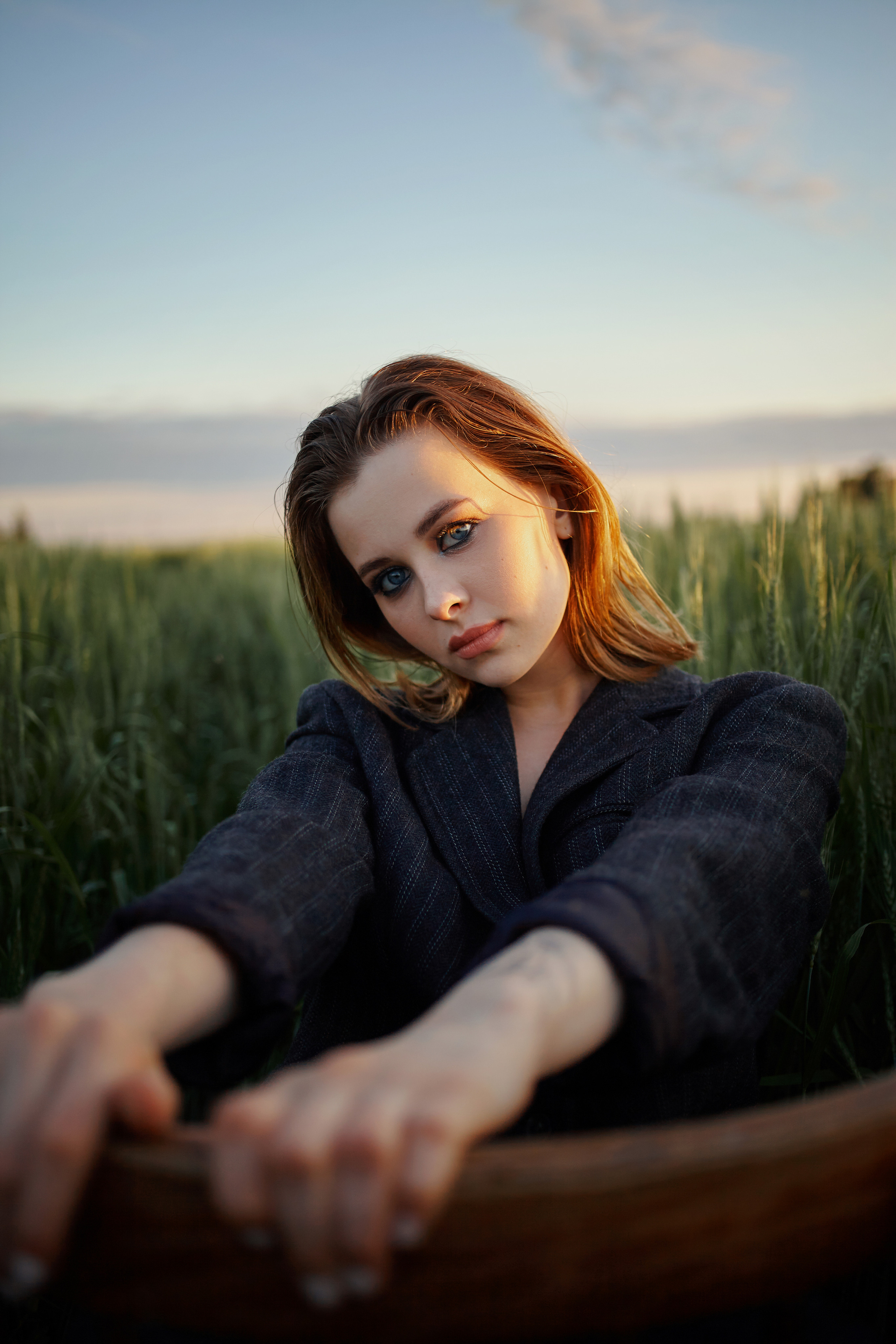 фотосессия для девушки летом