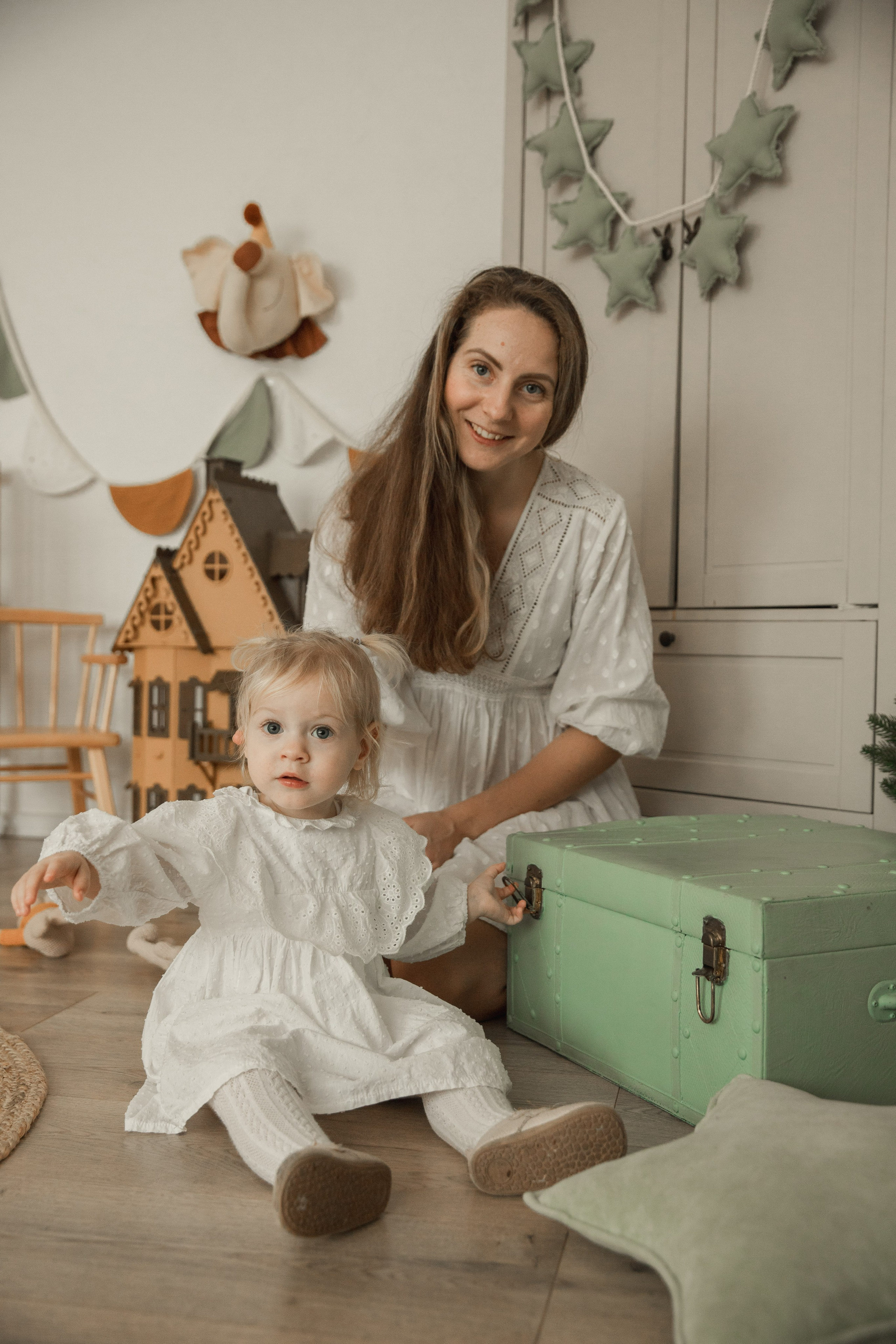 Мама и дочка. Свадебный и портретный фотограф в Москве Мария Кравченко