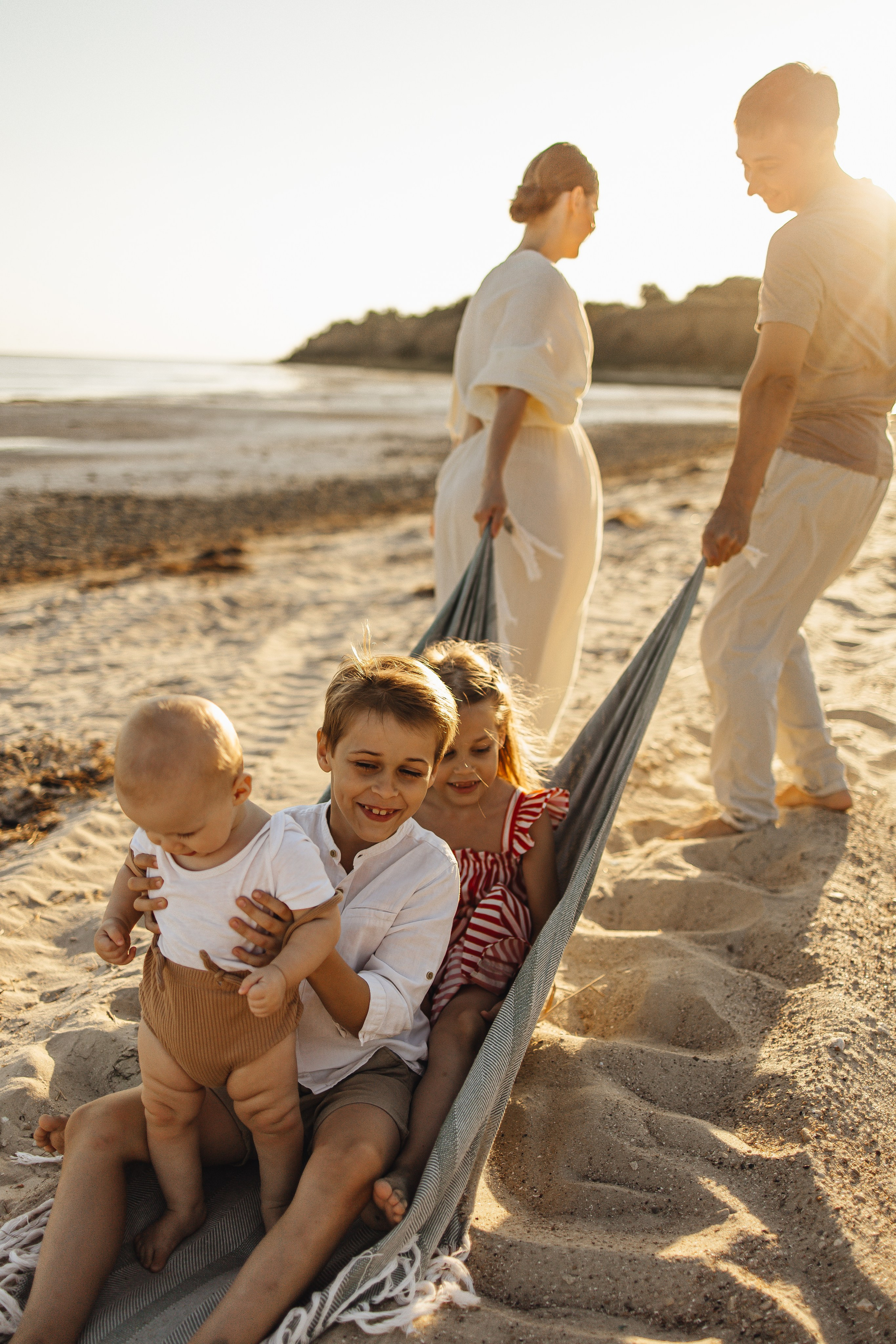 Летняя история на берегу. Семейный и детский фотограф, таганрог, ростов-на-дону