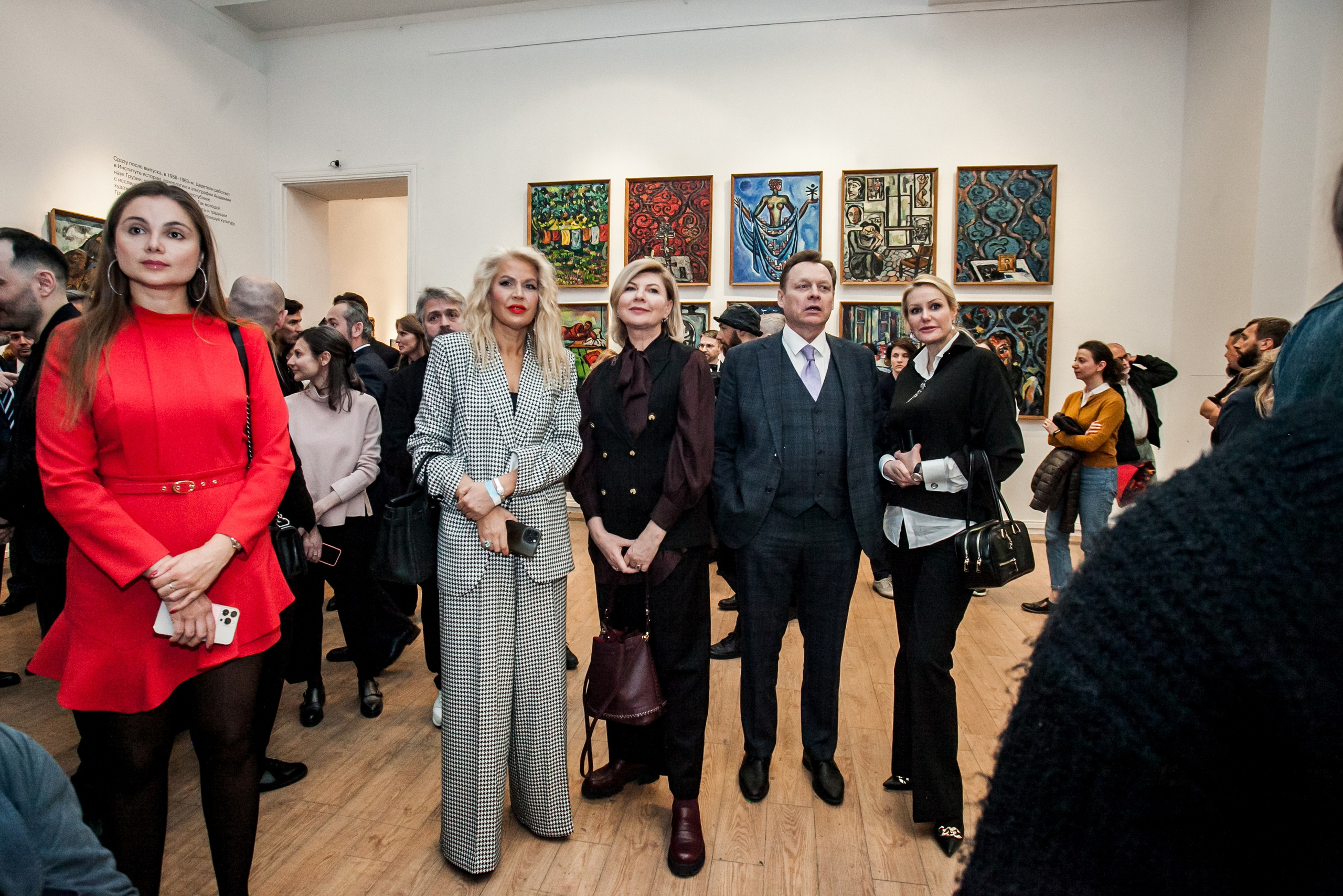 Открытие выставки Зураба Церетели. Art photographer Nino