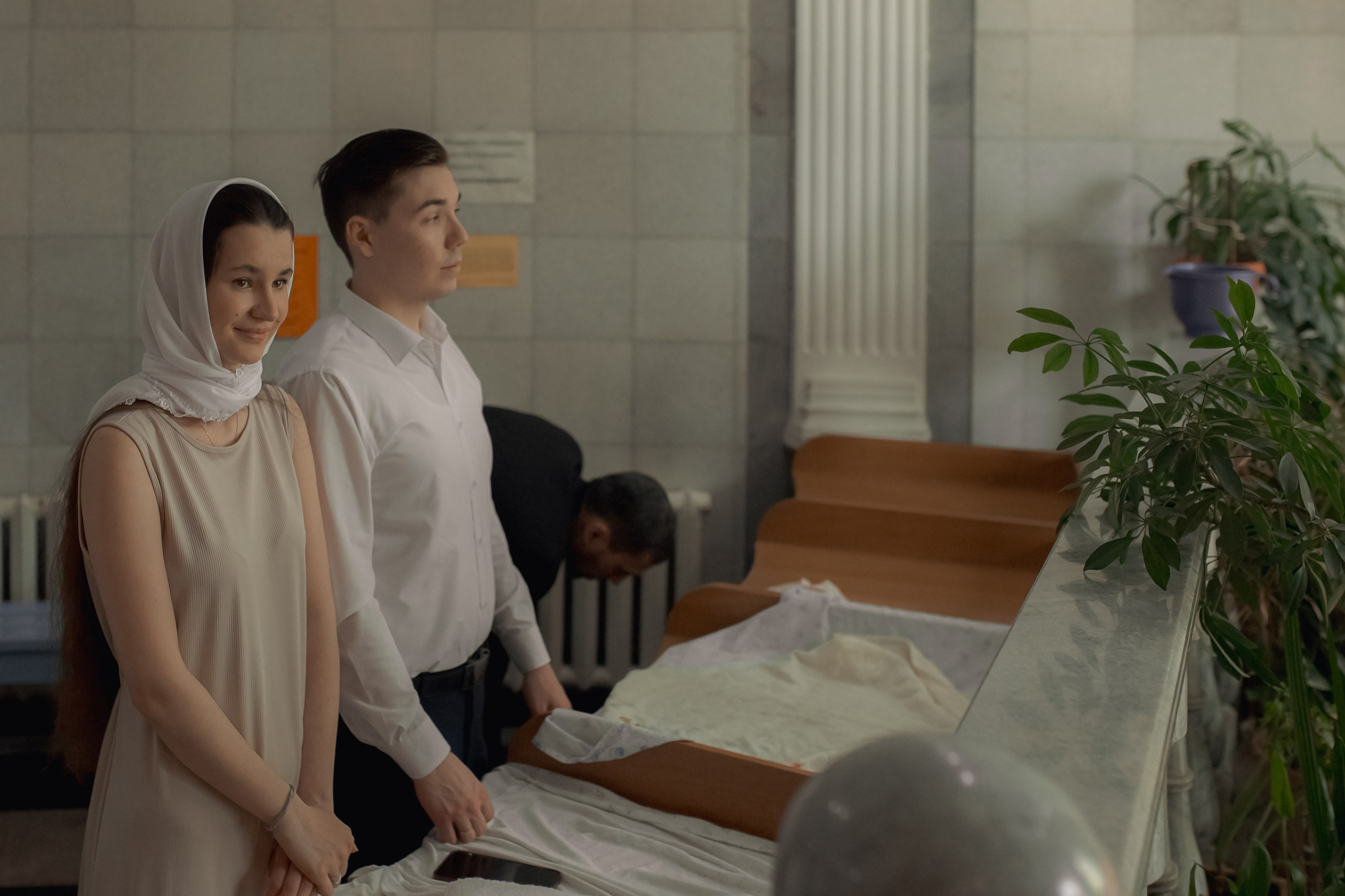 Крещение ребенка в Успенском соборе Ташкента. Фотограф на Крещение и Венчание в Ташкенте