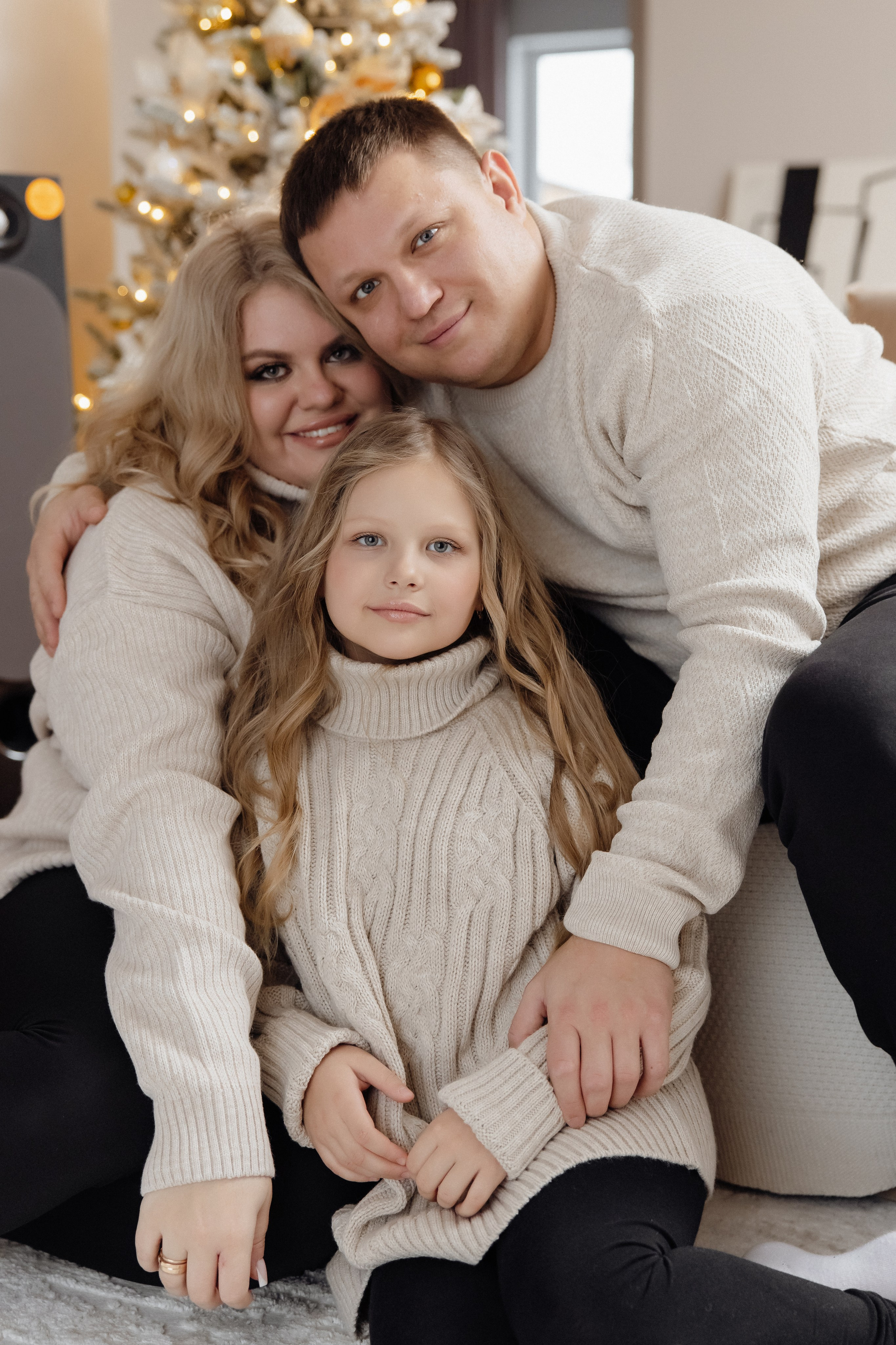 Домашняя новогодняя. Семейный и свадебный фотограф в Челябинске Мария Леонтьева