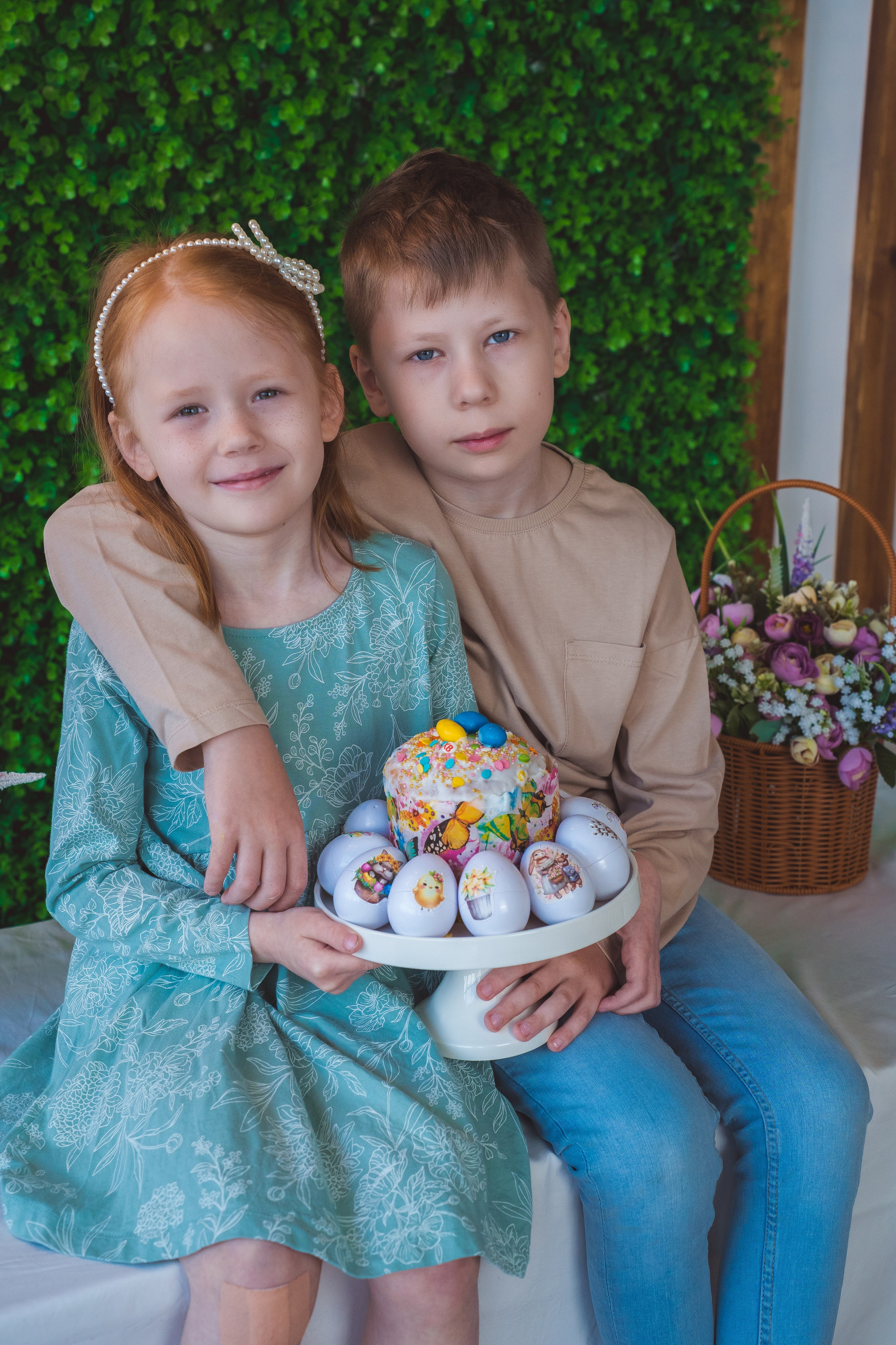 Пасхальный фотодень с цыплятами и кроликами. Фотограф Маргарита Слободянина в Хабаровске