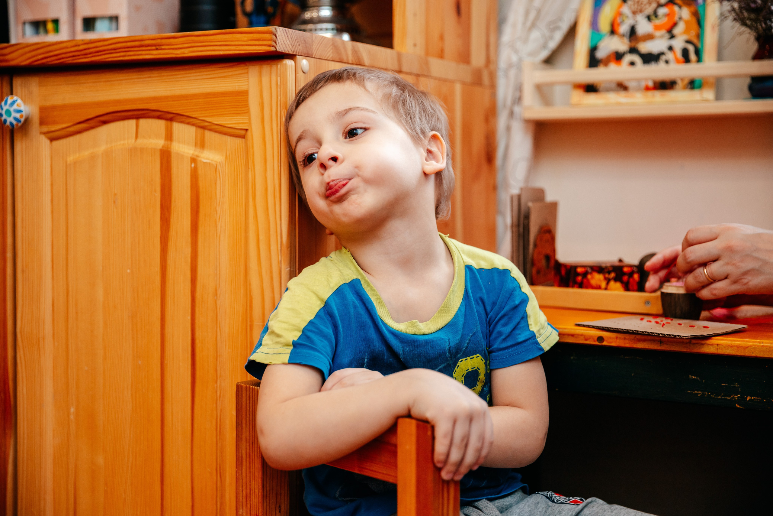 8 марта в Монтессори-саду. Семейный lifestyle фотограф в Санкт-Петербурге Людмила Пахомова