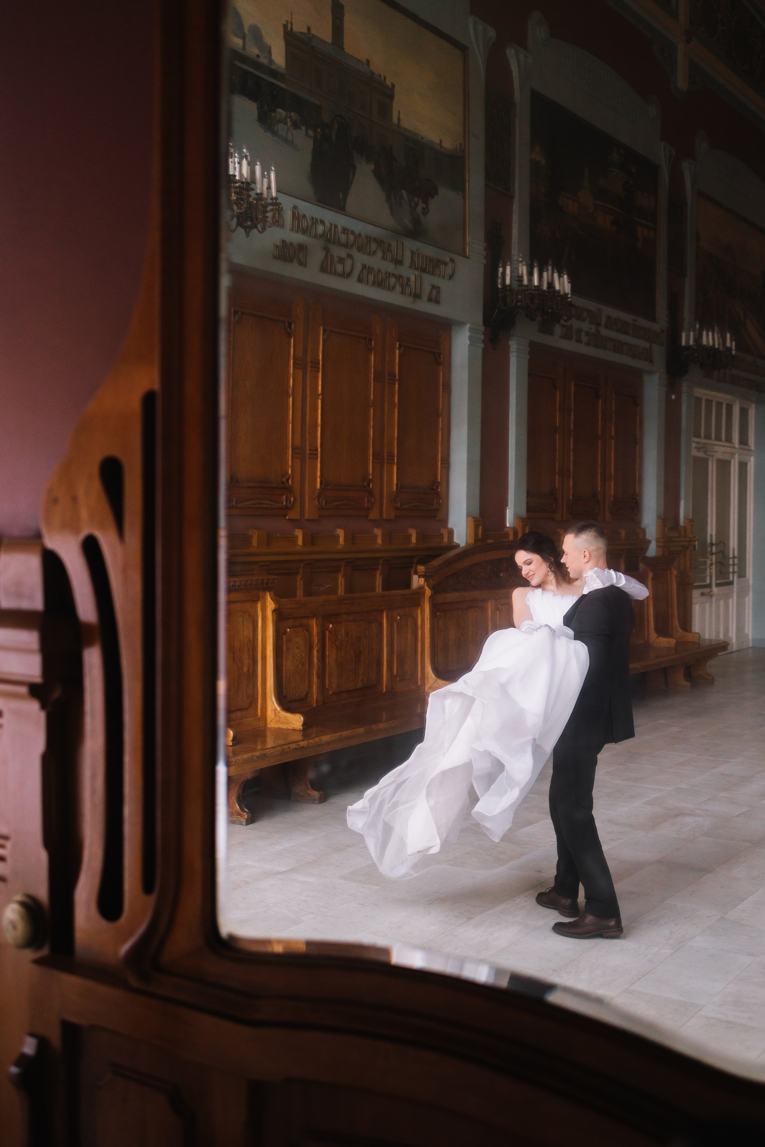 Витебский вокзал. Свадебный фотограф Санкт-Петербург — Юлия Малькова