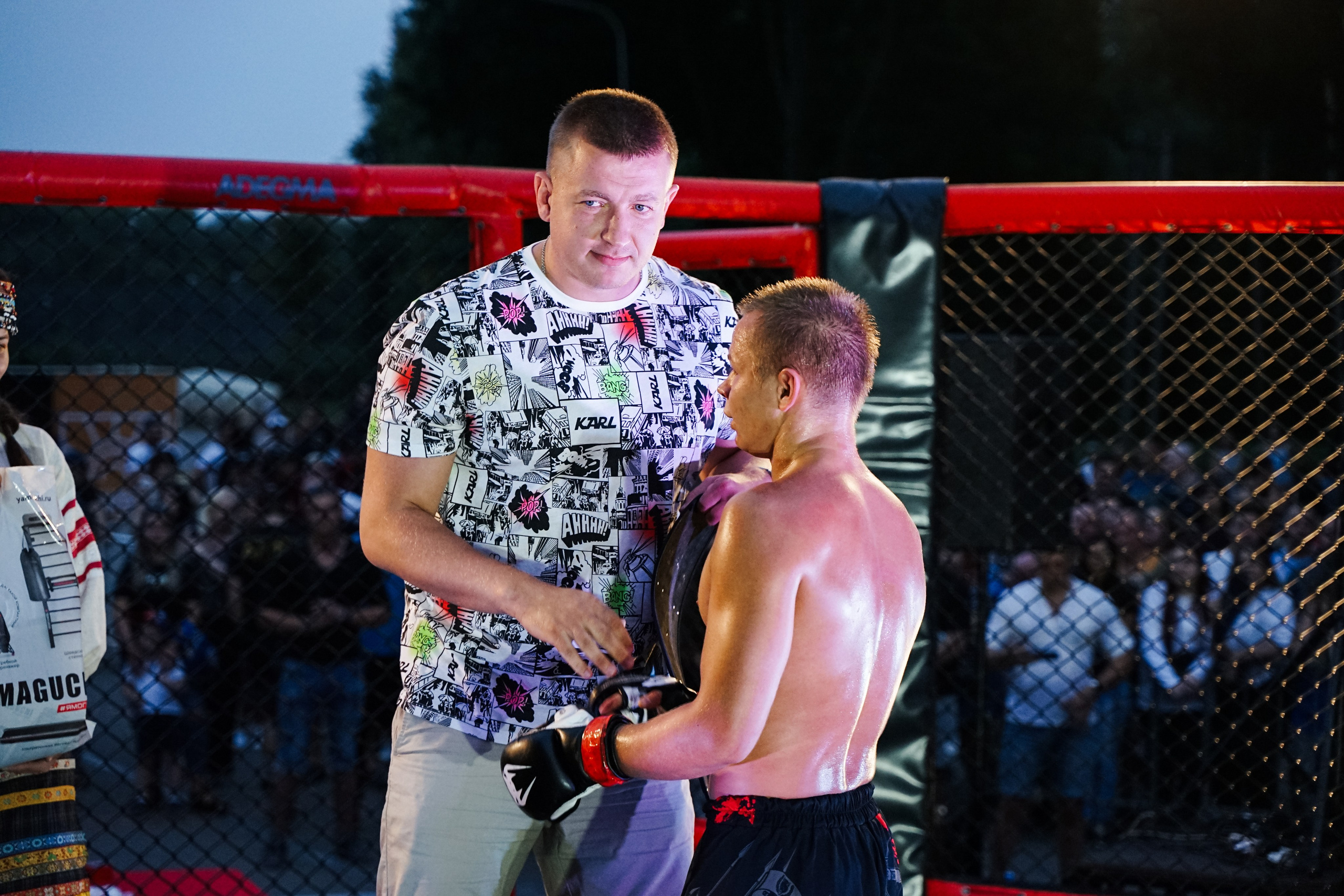 Вечер боев в ЦПКиО. Фотограф Надежда Погребняк | Рязань | Москва