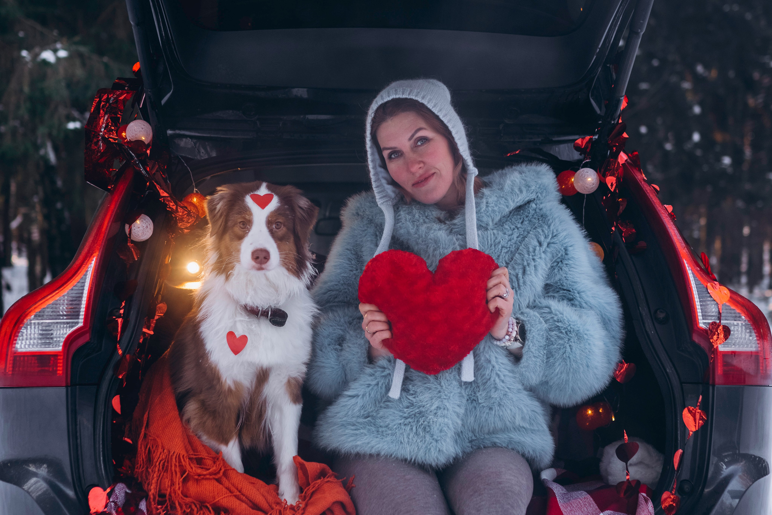 Фотодень Святого Валентина. Фотограф анималист в Спб недорого Олеся Майорова