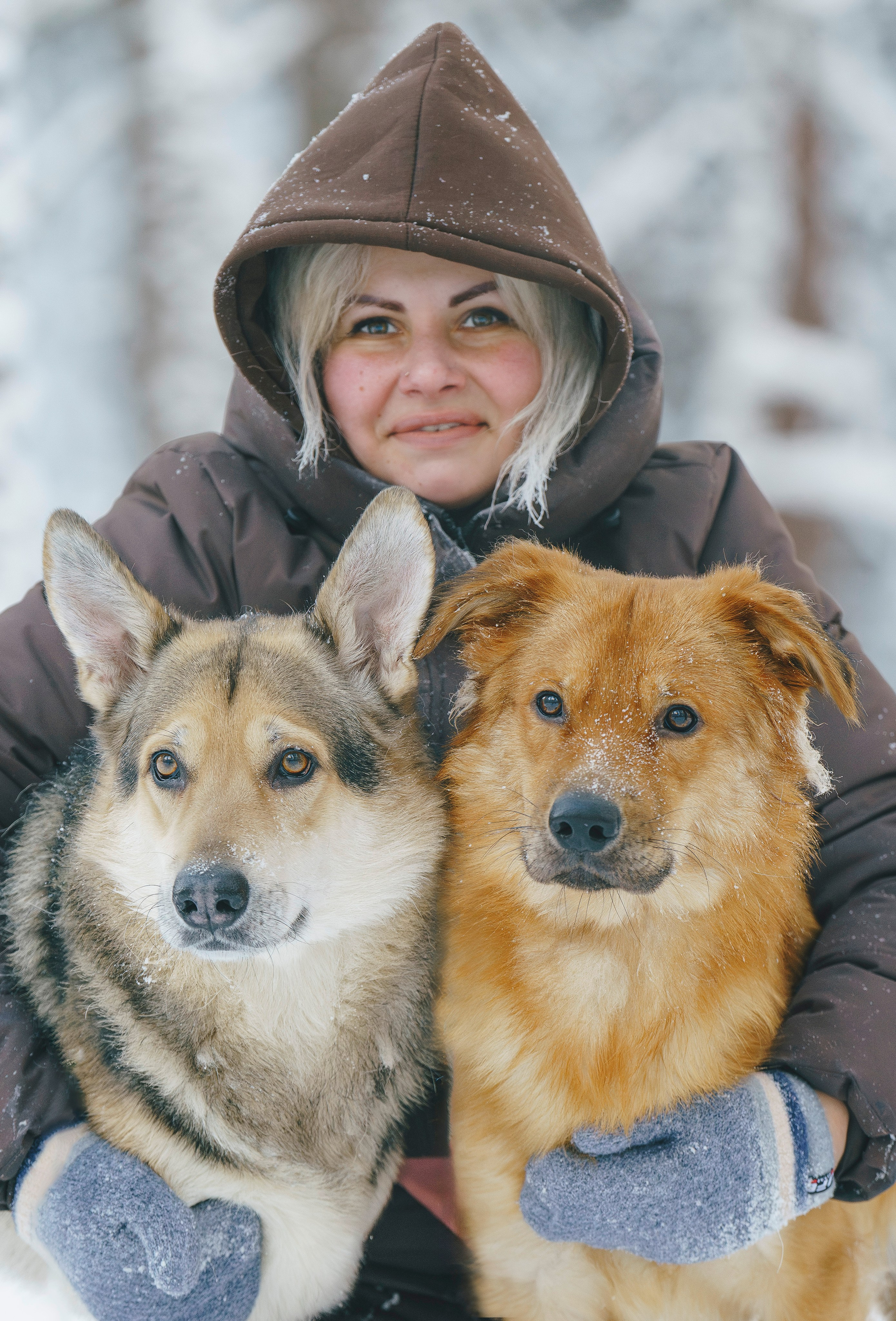Рэй, Кузя, Ольга и Александр. Фотограф анималист в Спб недорого Олеся Майорова
