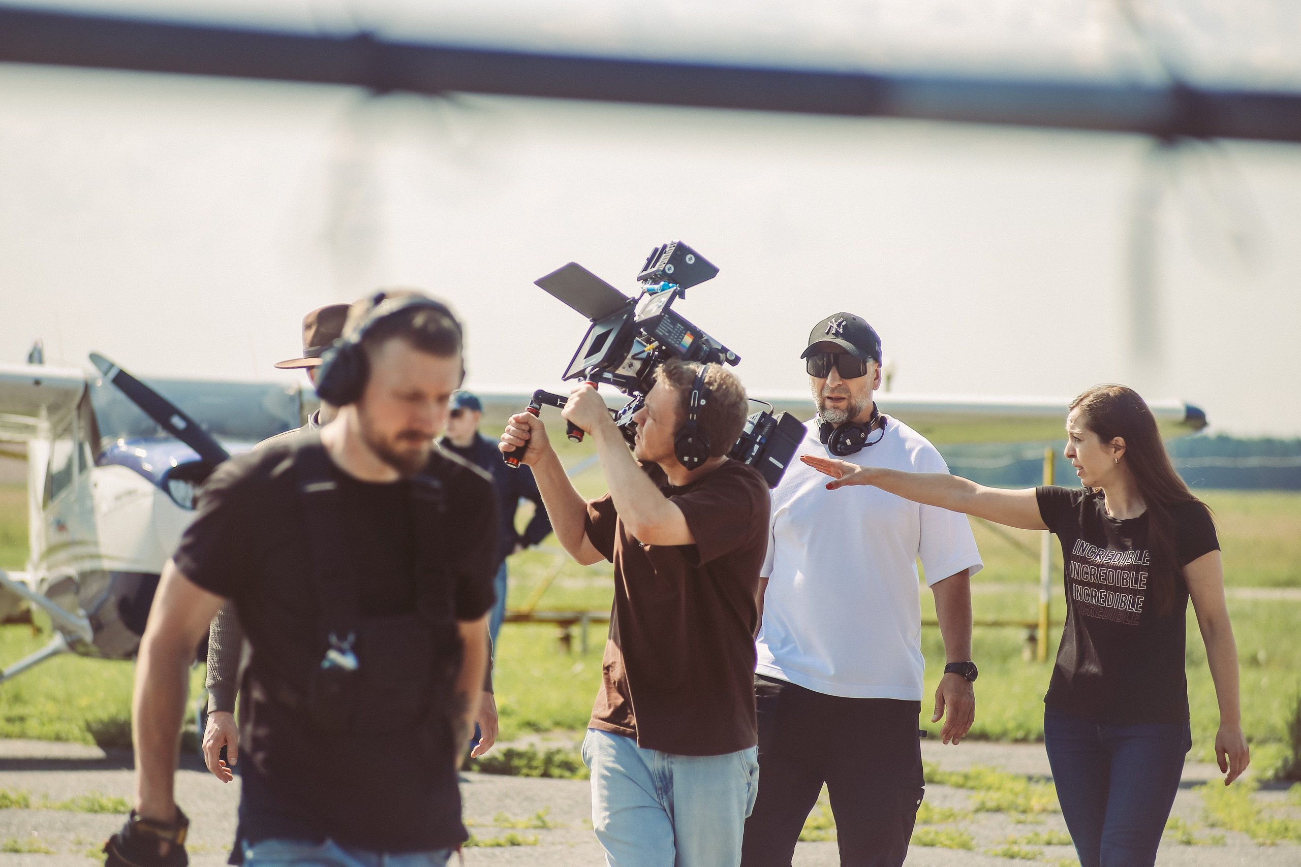 Съёмки фильма «Полёт души». Аэродром Северка. Антонина Морозова, профессиональный семейный фотограф видеограф