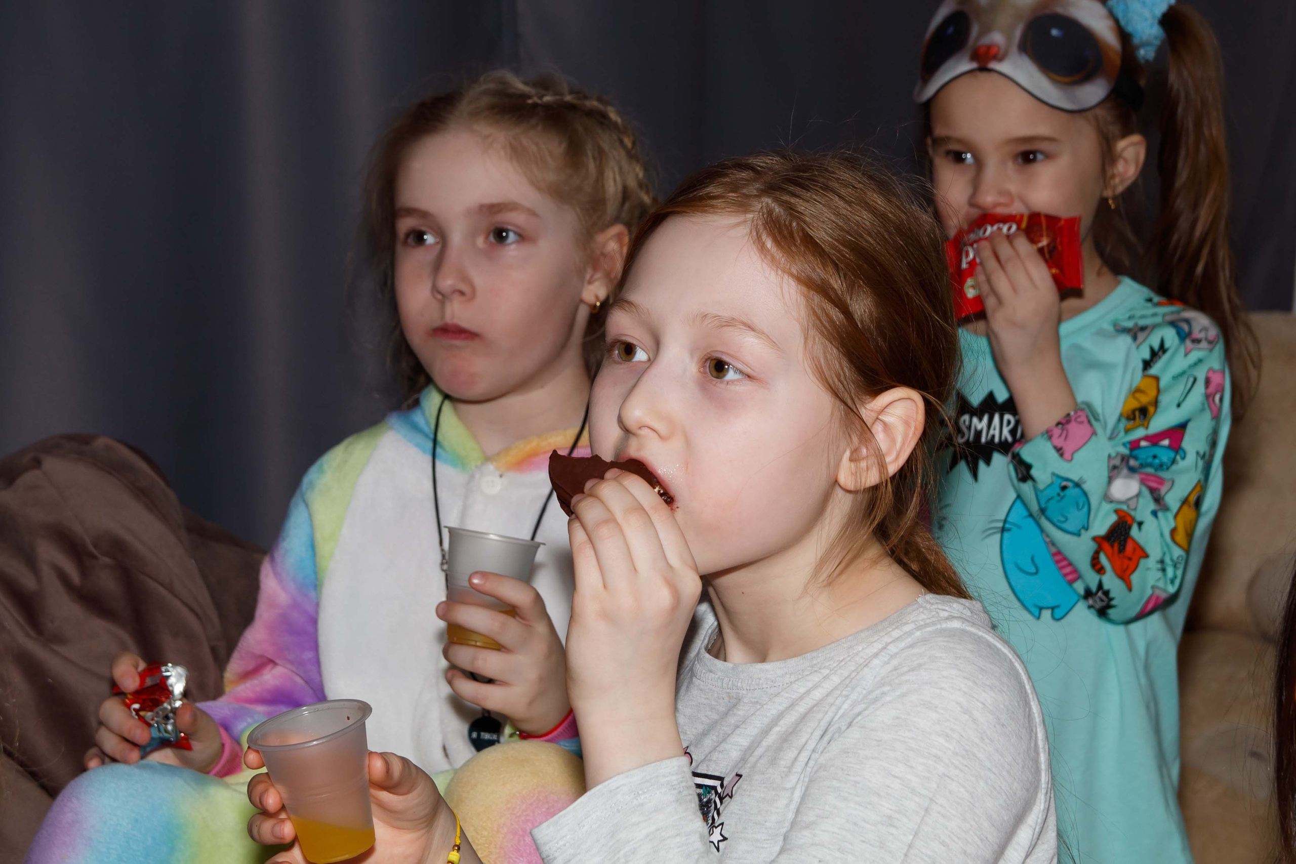 Пижамная вечеринка в танц. школе (мл. гр.). Репортажный Фотограф