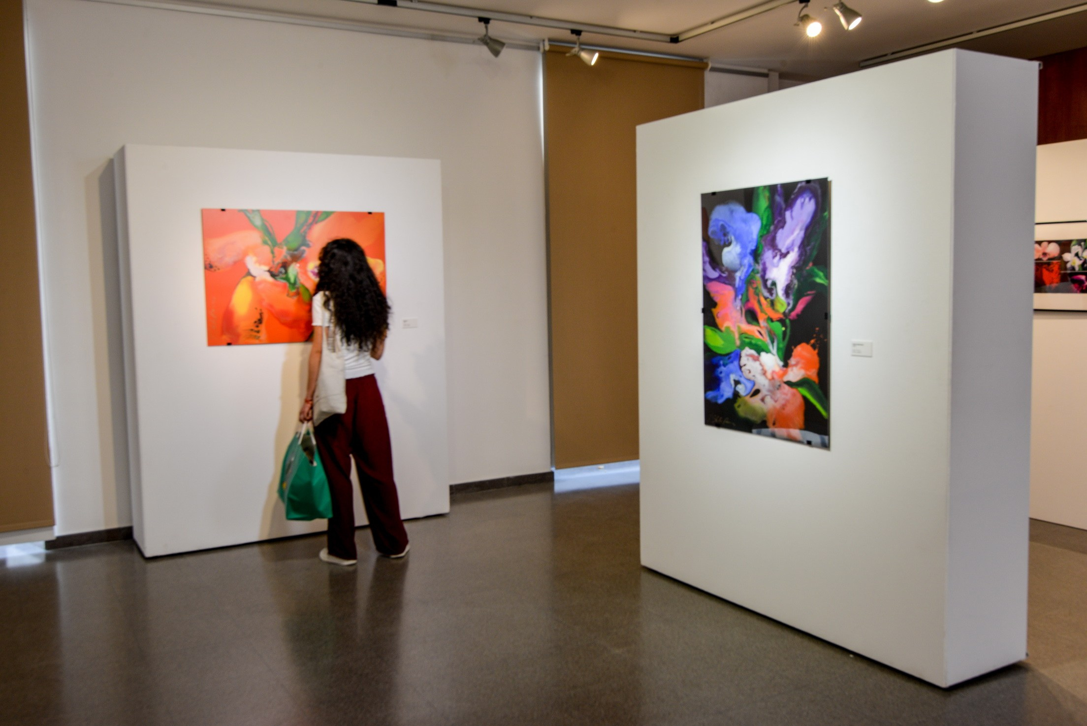 Abstract Art Exhibition. Photographer Aleksandr Rybintsev