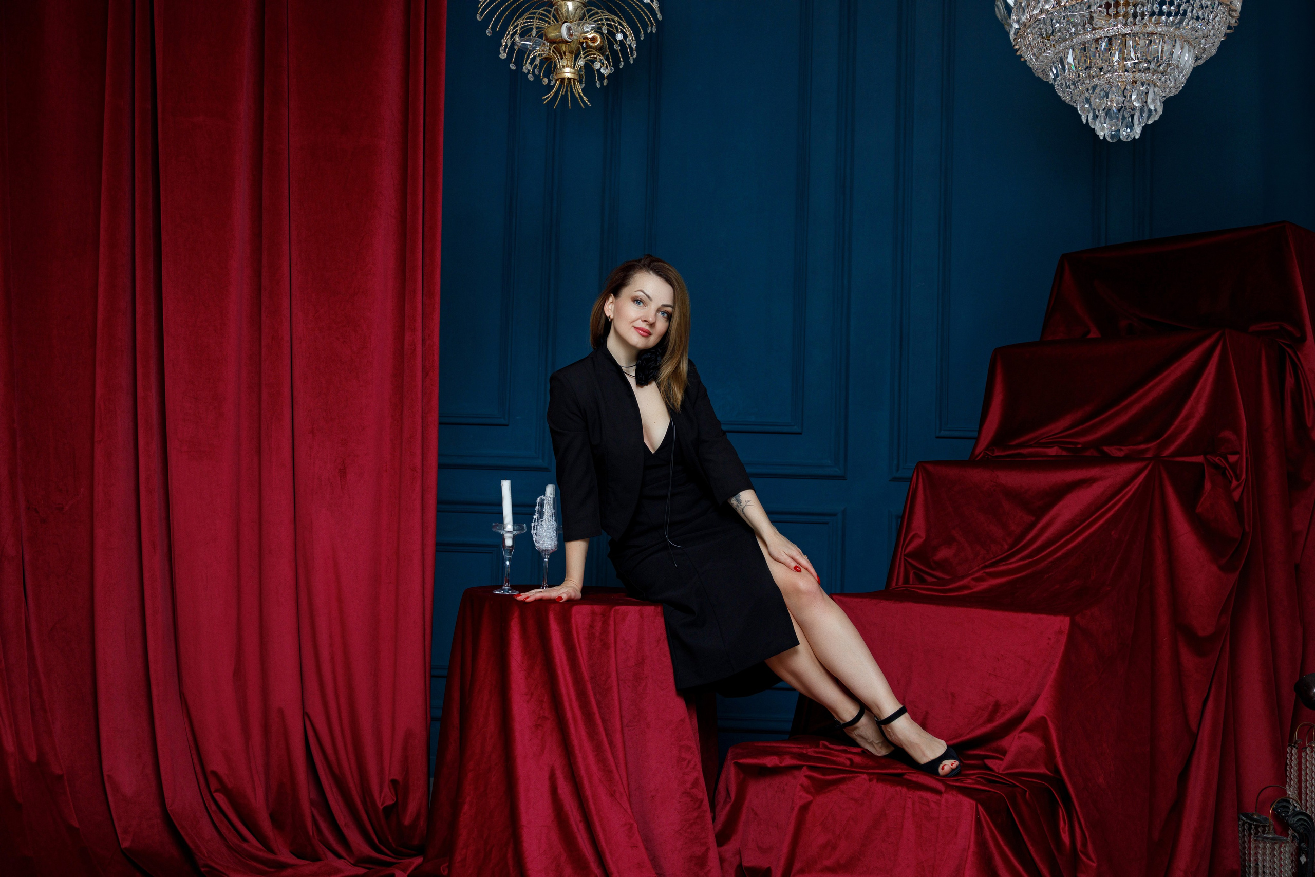 Студийный портрет. Портретный и семейный фотограф в Москве Стаховская Елена