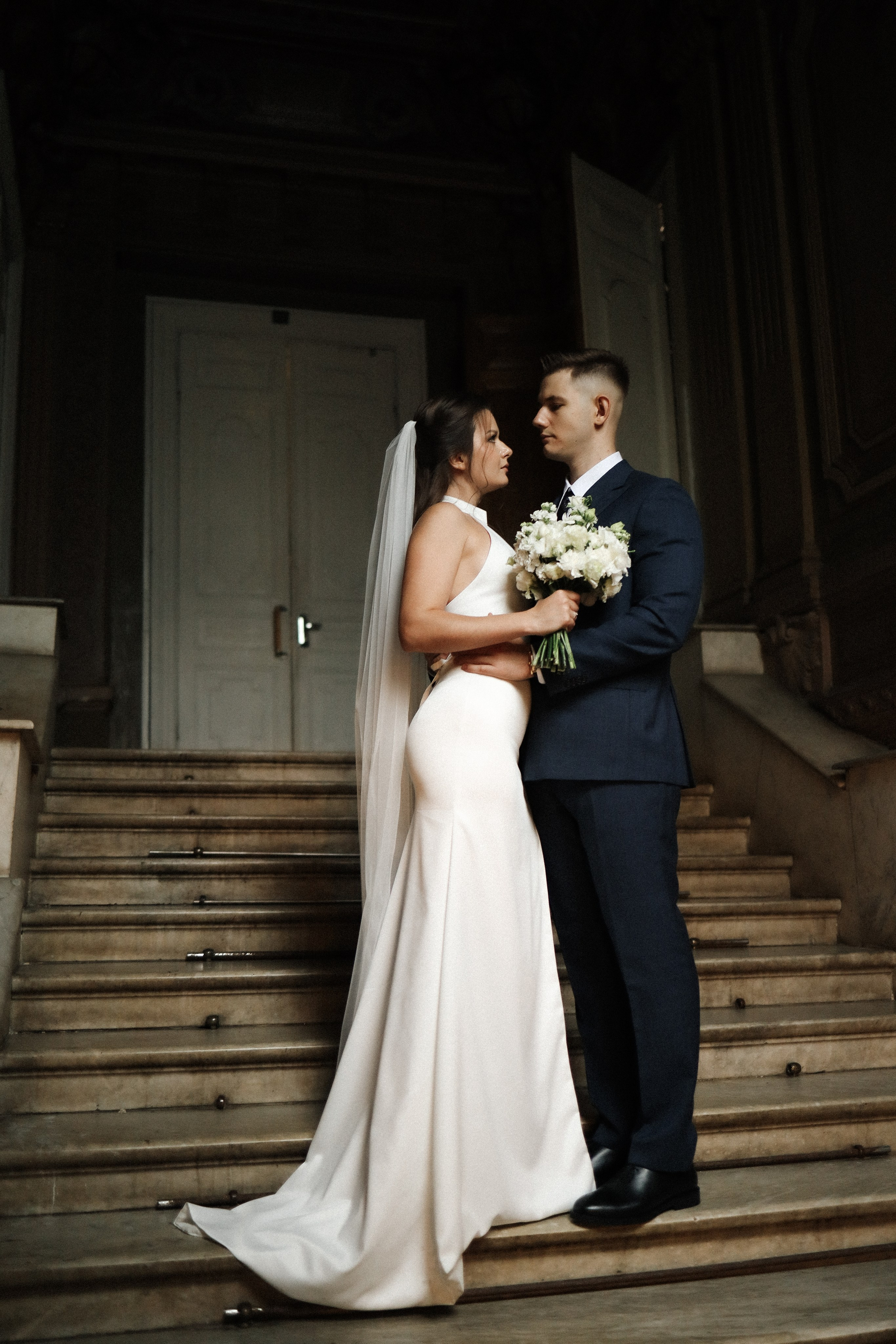 М. + В. Таганский загс, студийная лавстори. Семейный и lovestory фотограф в Москве Светлана Коняхина