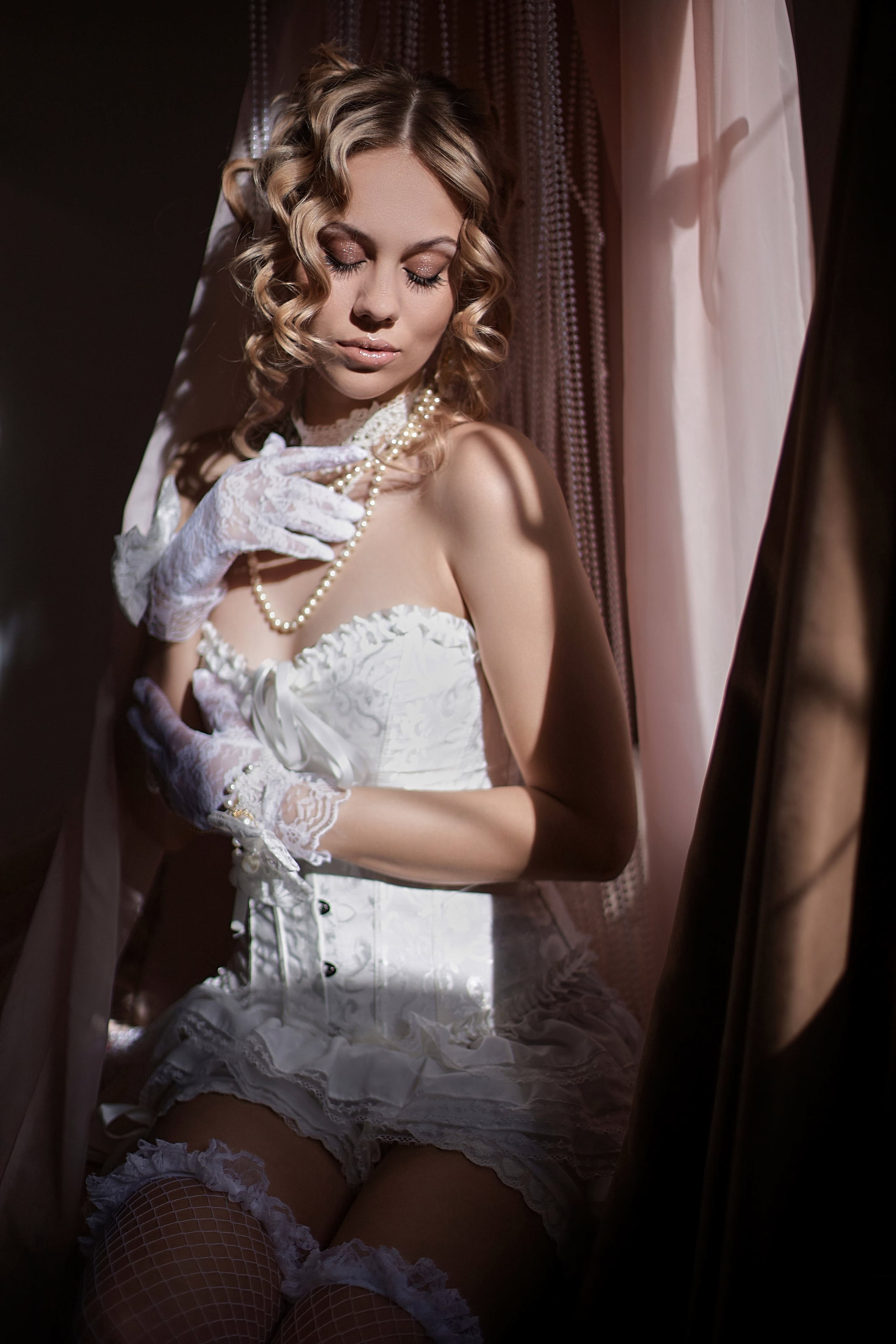 Фото девушки в винтажном стиле