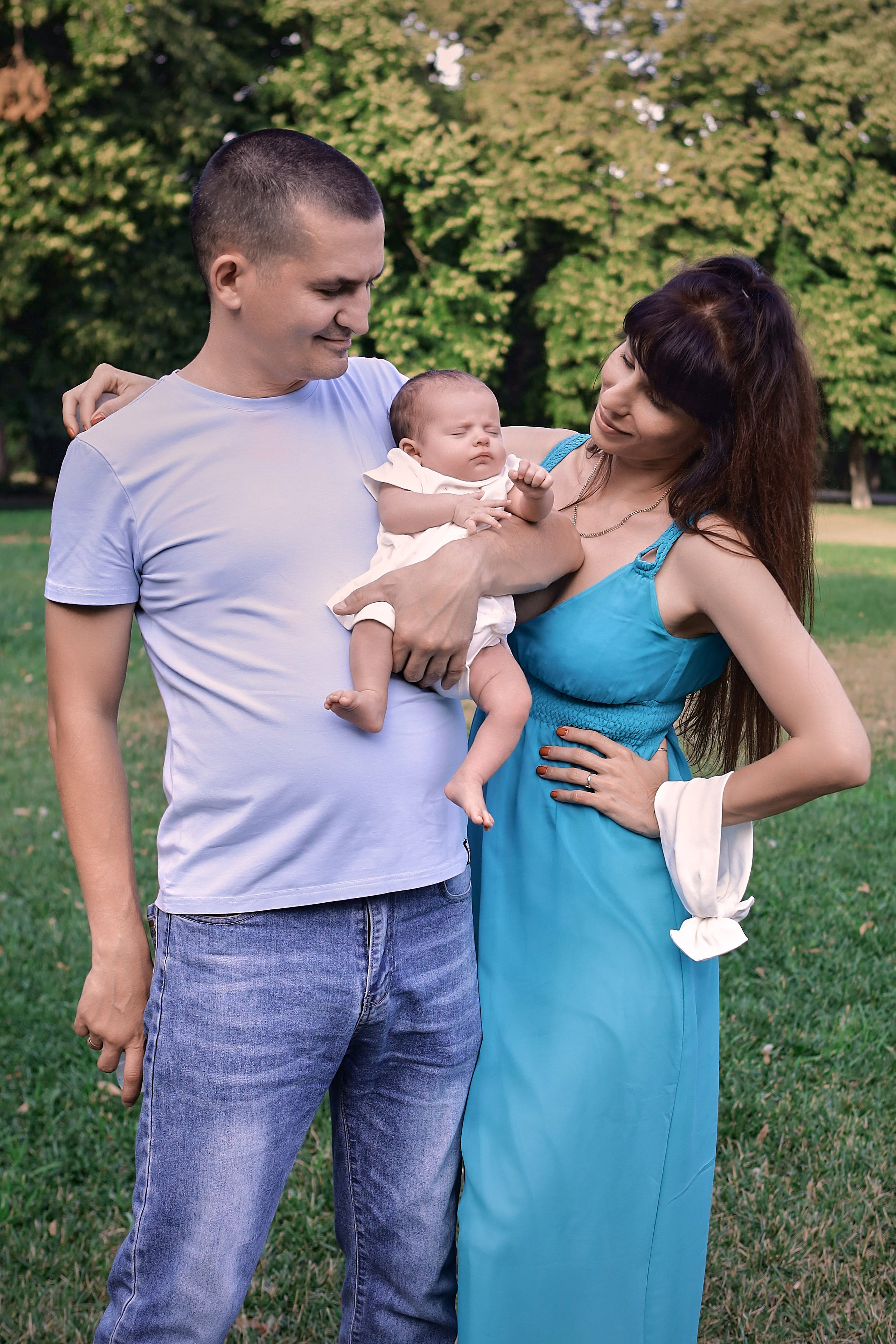 Семейная фотосессия с малышкой. Семейный и свадебный фотограф в Краснодаре Михеева Светлана