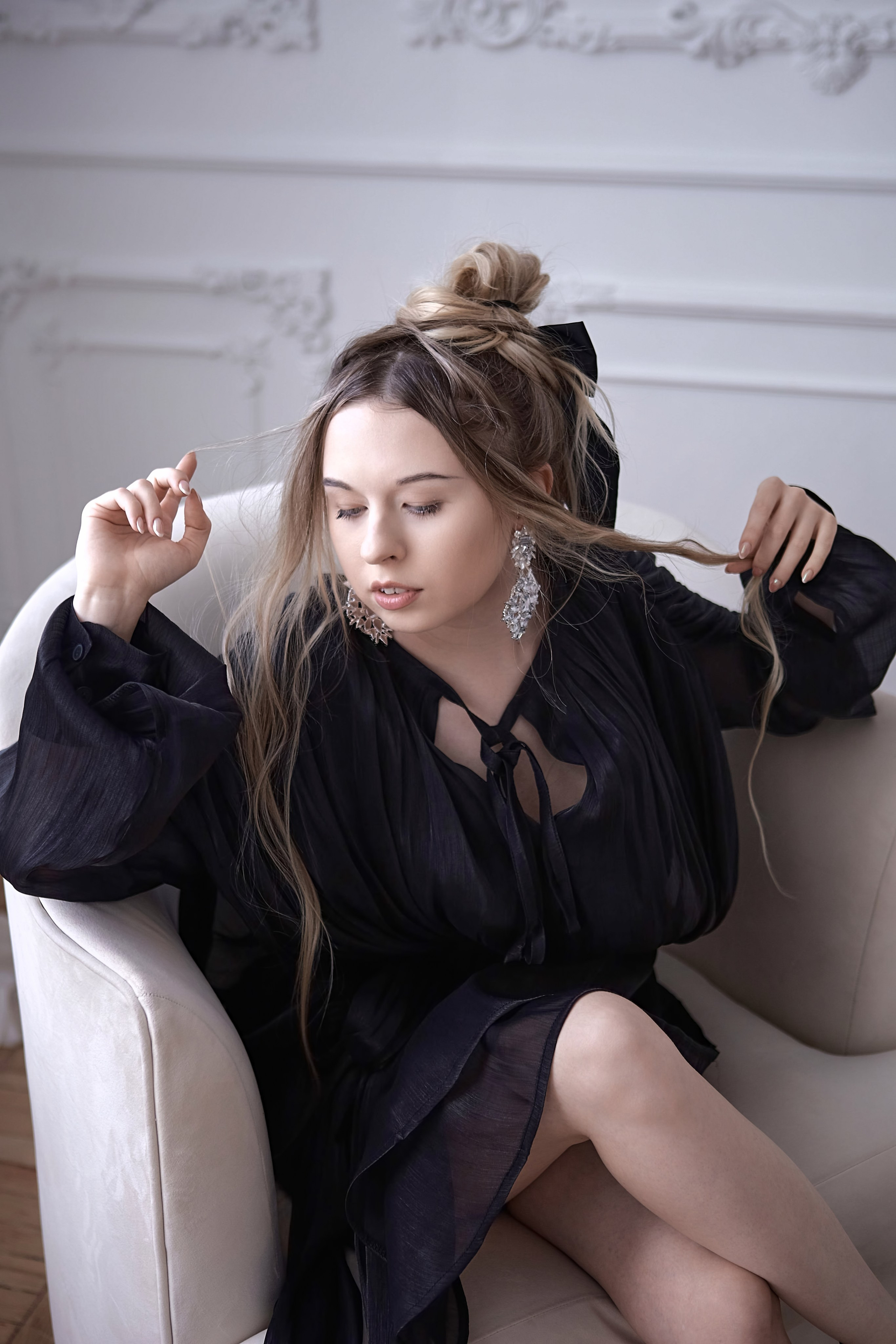 Портретная съемка в интерьерной студии. Портретный, свадебный и семейный фотограф в Краснодаре Михеева Светлана