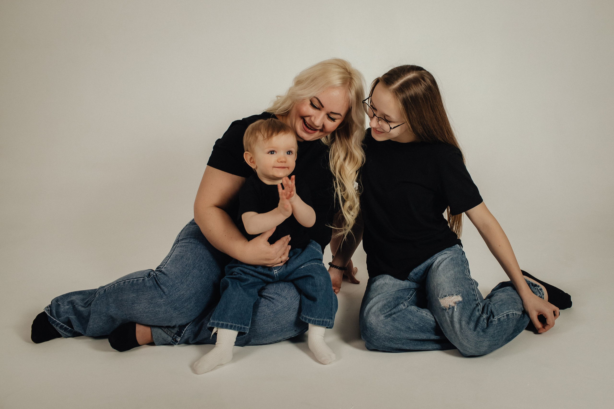 Светлана с семьёй. Семейный фотограф в Москве и Московской области Лазутина Валентина