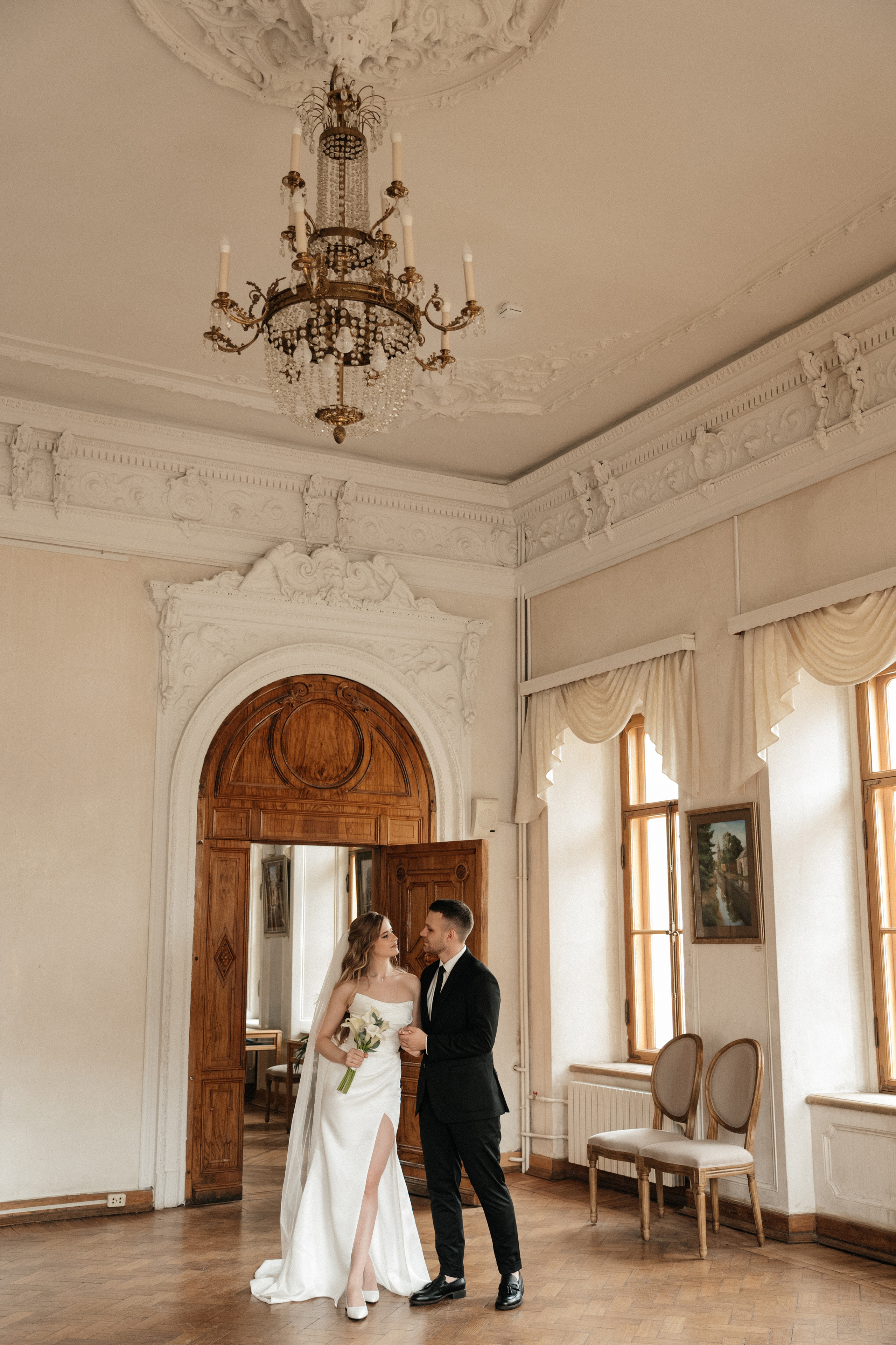 Пушкинская библиотека. Свадебный фотограф Москва Александра Аверкова