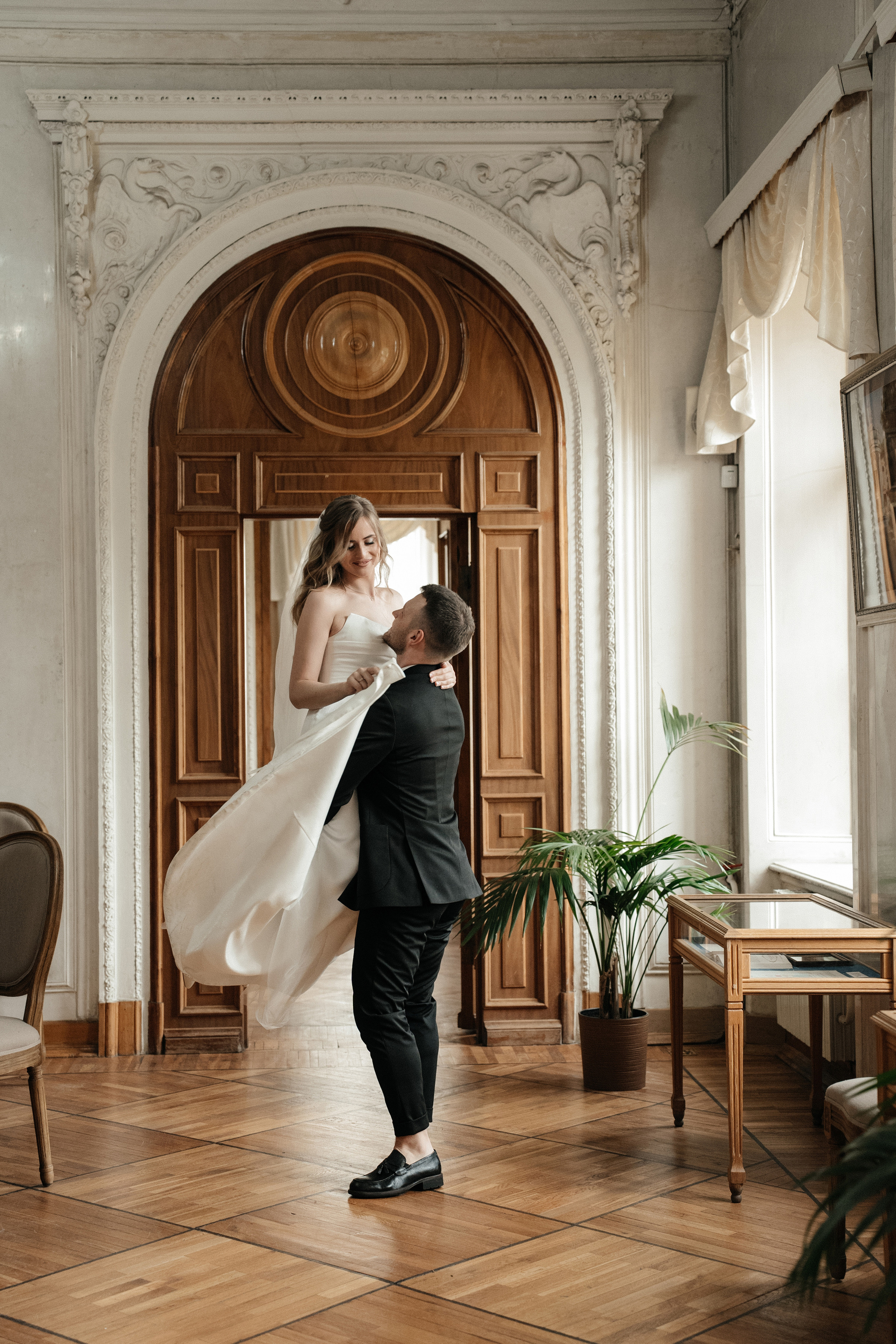 Пушкинская библиотека. Свадебный фотограф Москва Александра Аверкова