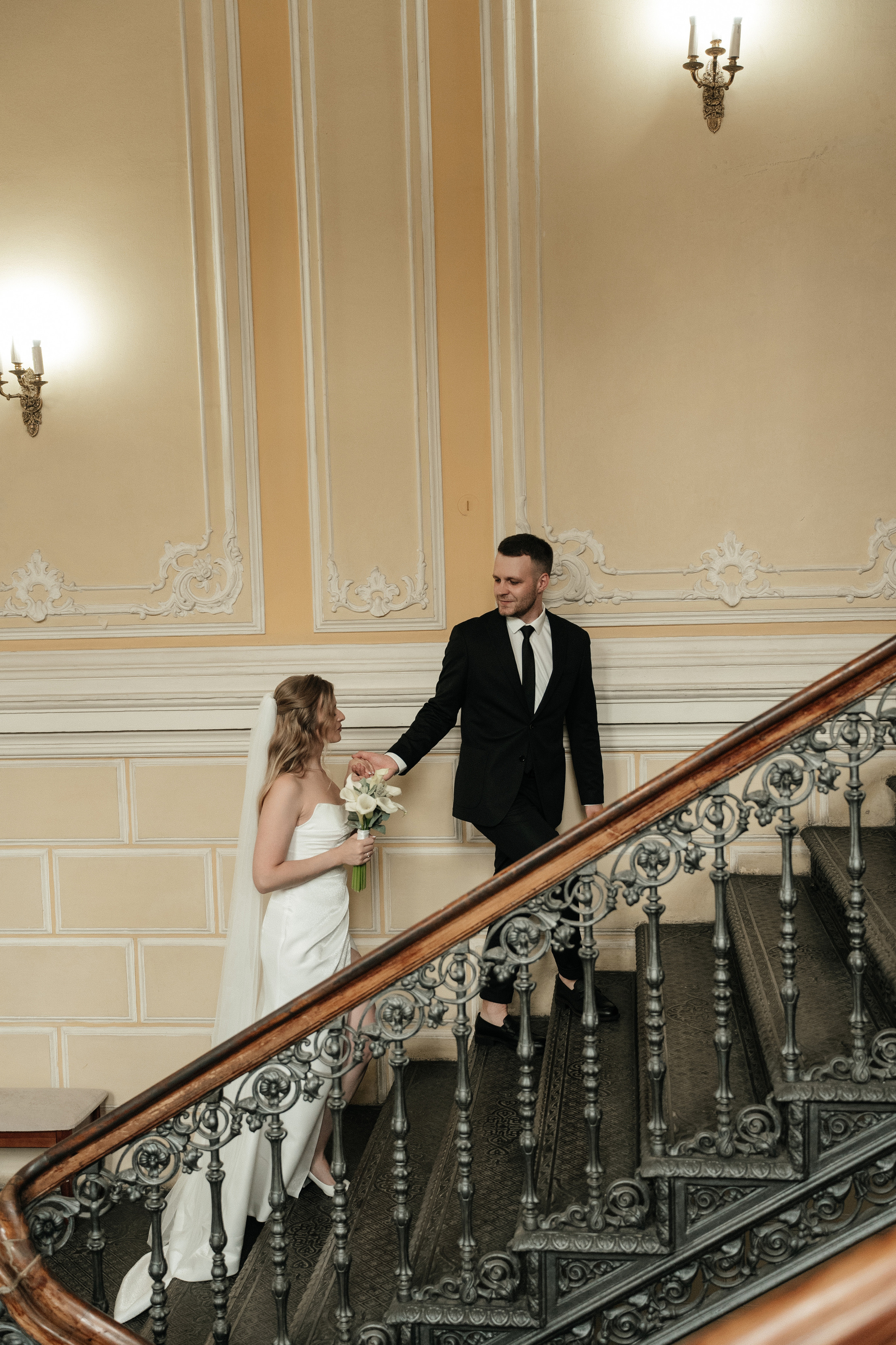 Пушкинская библиотека. Свадебный фотограф Москва Александра Аверкова