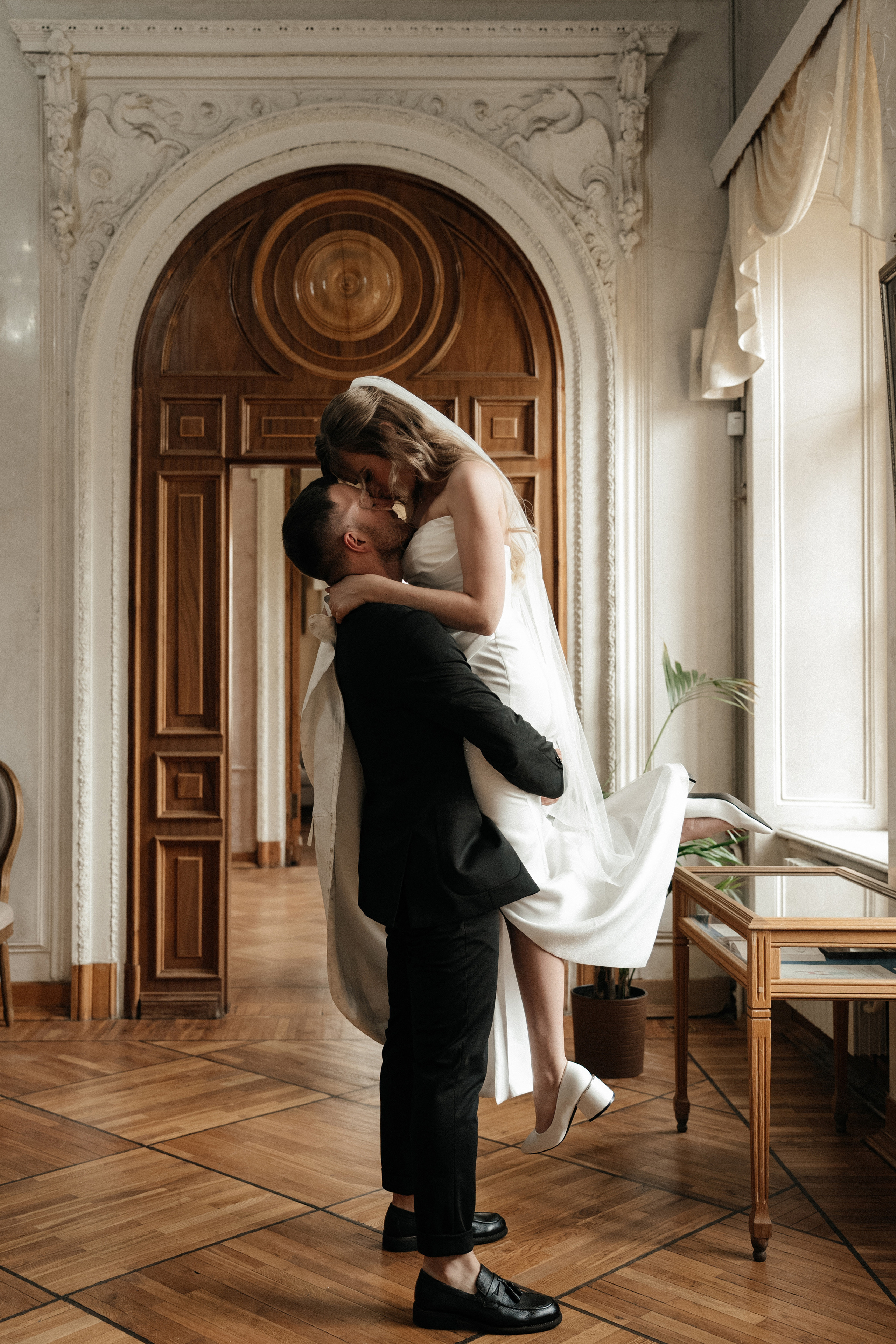 Пушкинская библиотека. Свадебный фотограф Москва Александра Аверкова