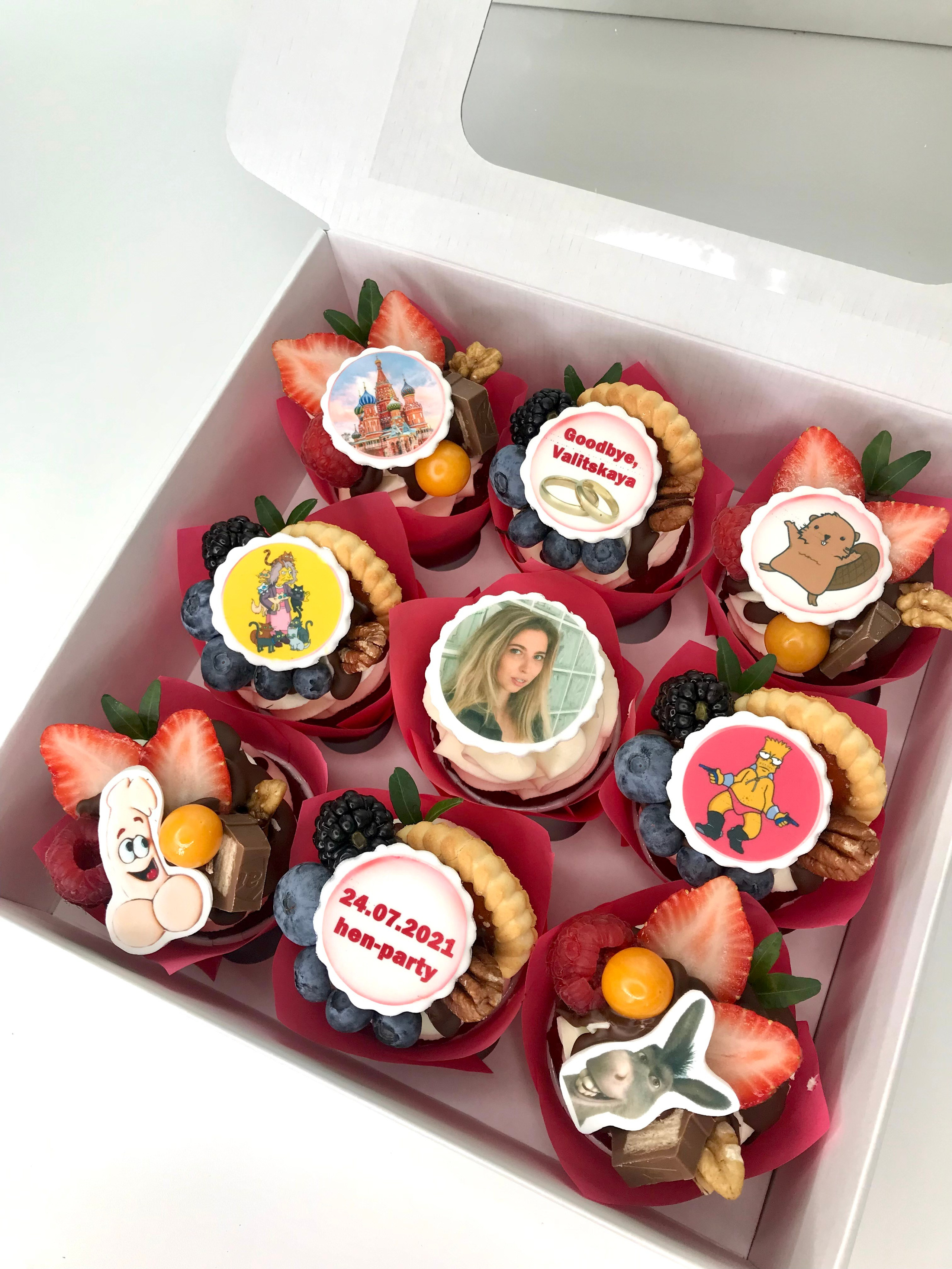 Капкейки стандартные. Katyasugarsugar капкейки, зефир, торты Москва