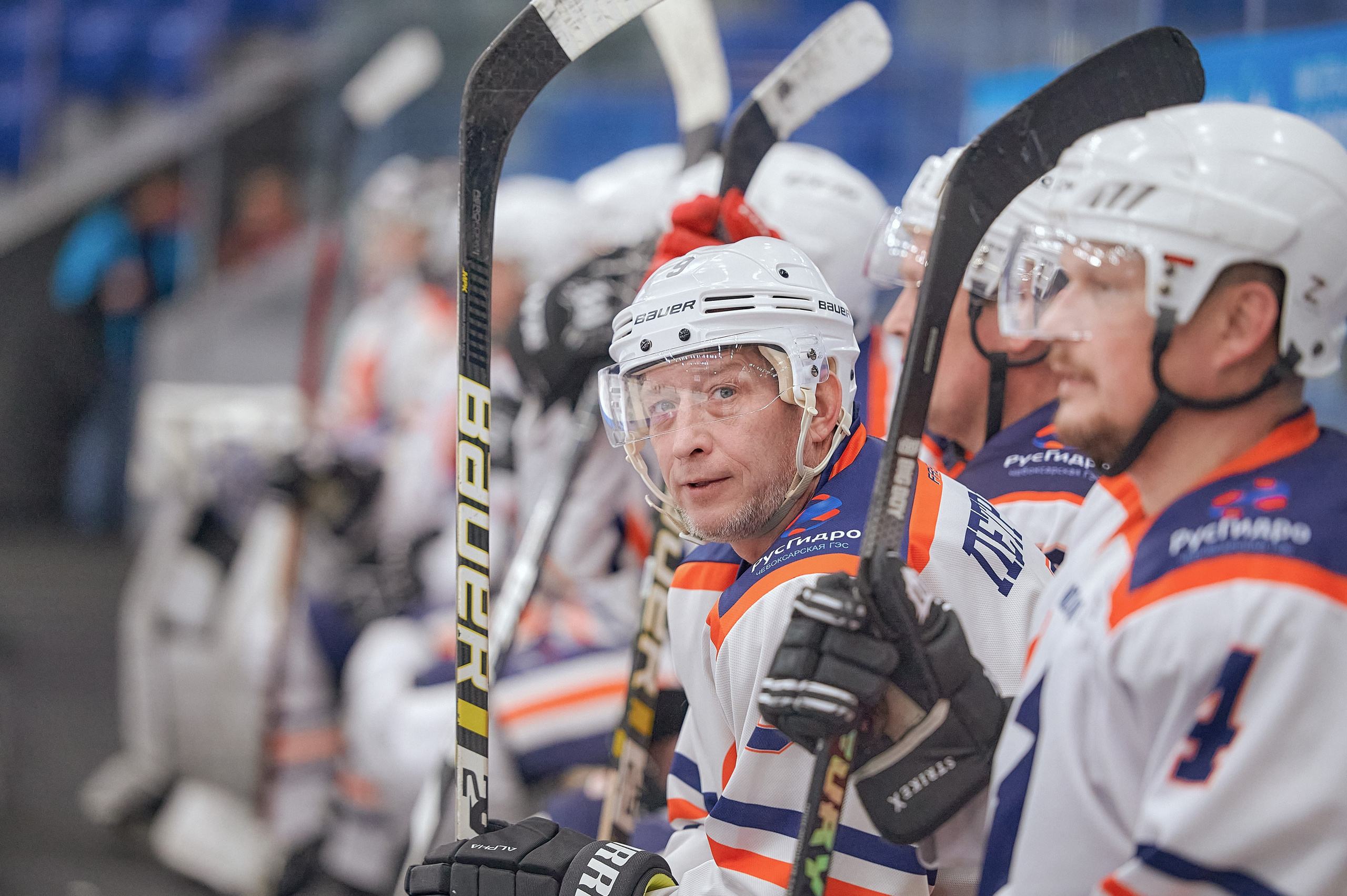 Портфолио репортажной фотосъёмки: Кристалл арена — Хоккей — РусГидро. Фотограф Яковлев Роман — Красноярск