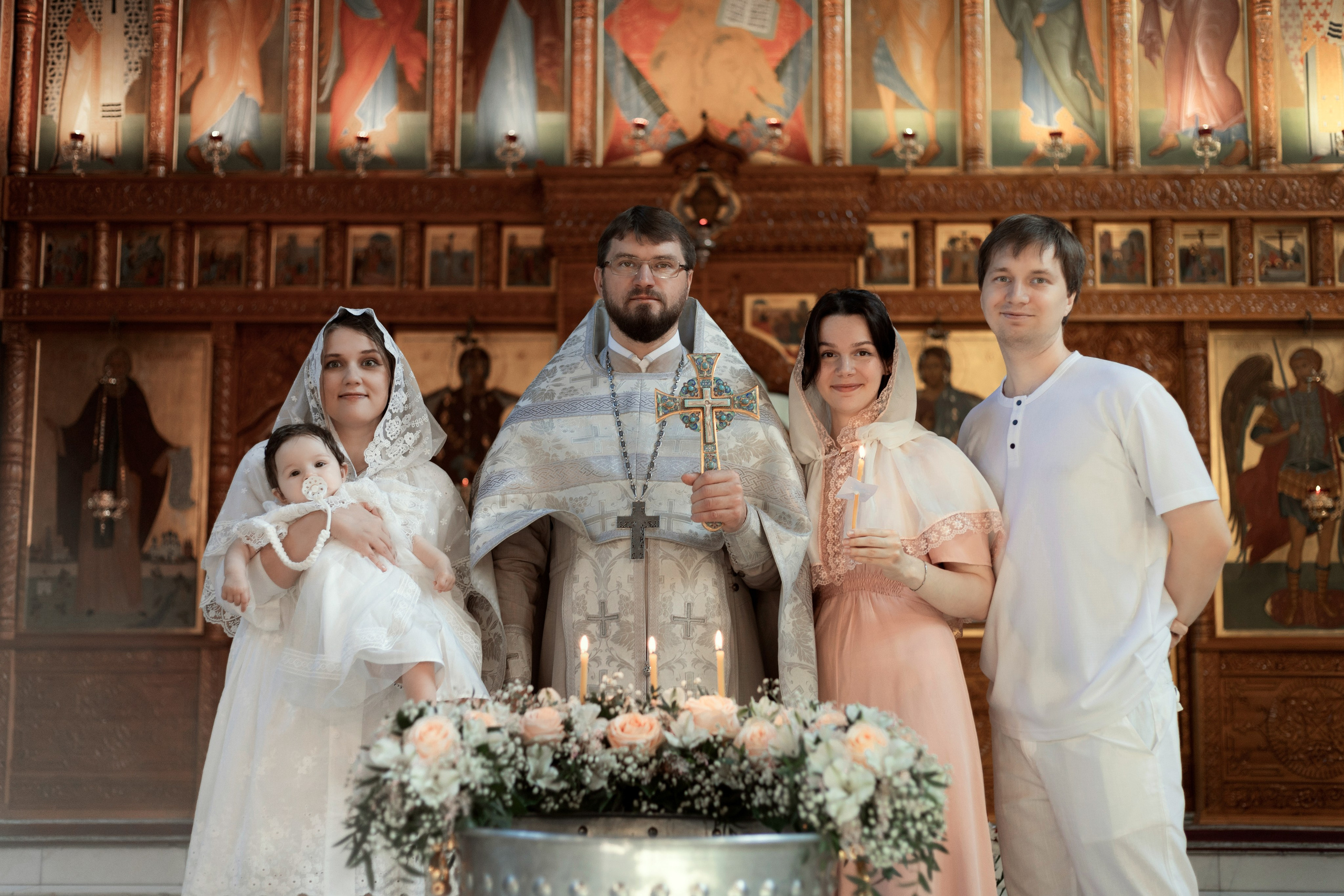 Таинство Крещение Антонины. ТОП Фотограф на Крещение и Венчание Железногорск Алексей Мещеряков