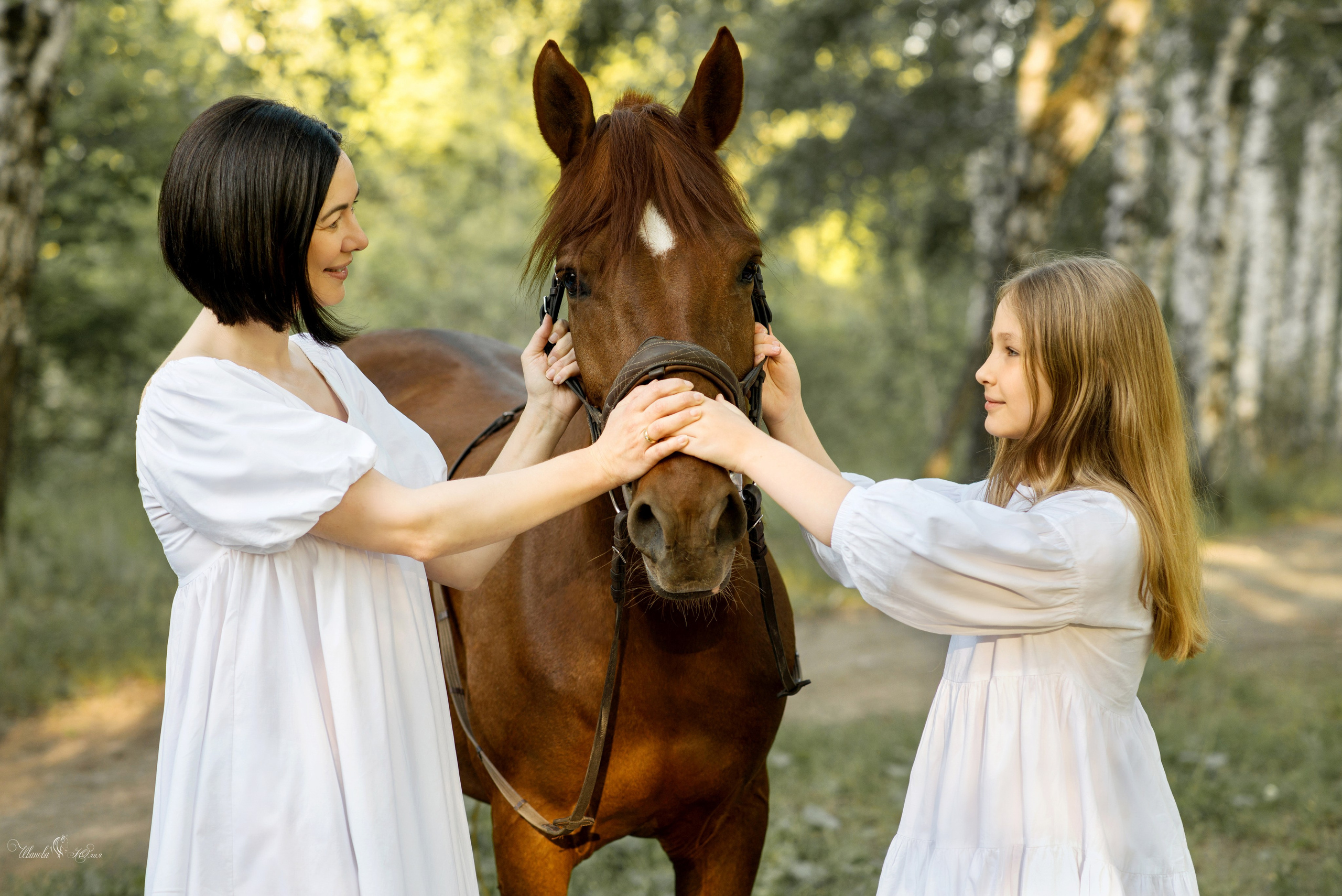 Катерина и Находка. Конный фотограф в Саратове Юлия Иванова