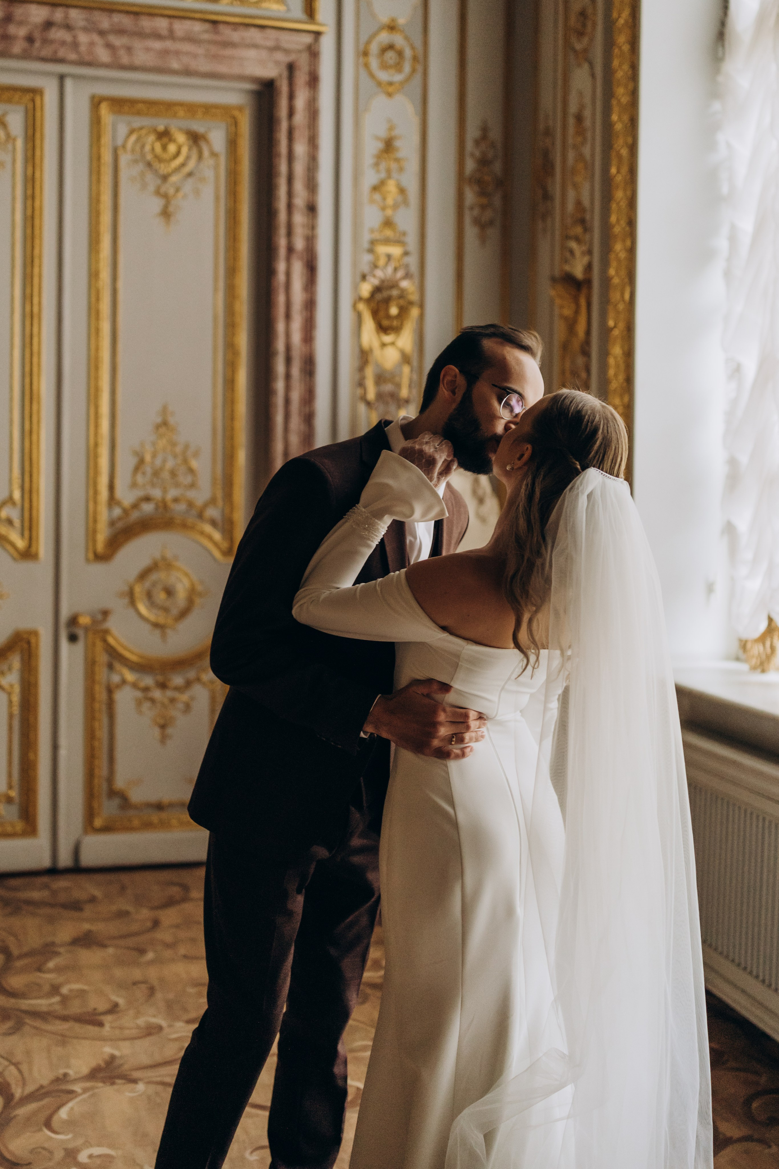 Юра и Полина | 2-й дворец и Половцова. Свадебный и love story фотограф в Санкт-Петербурге