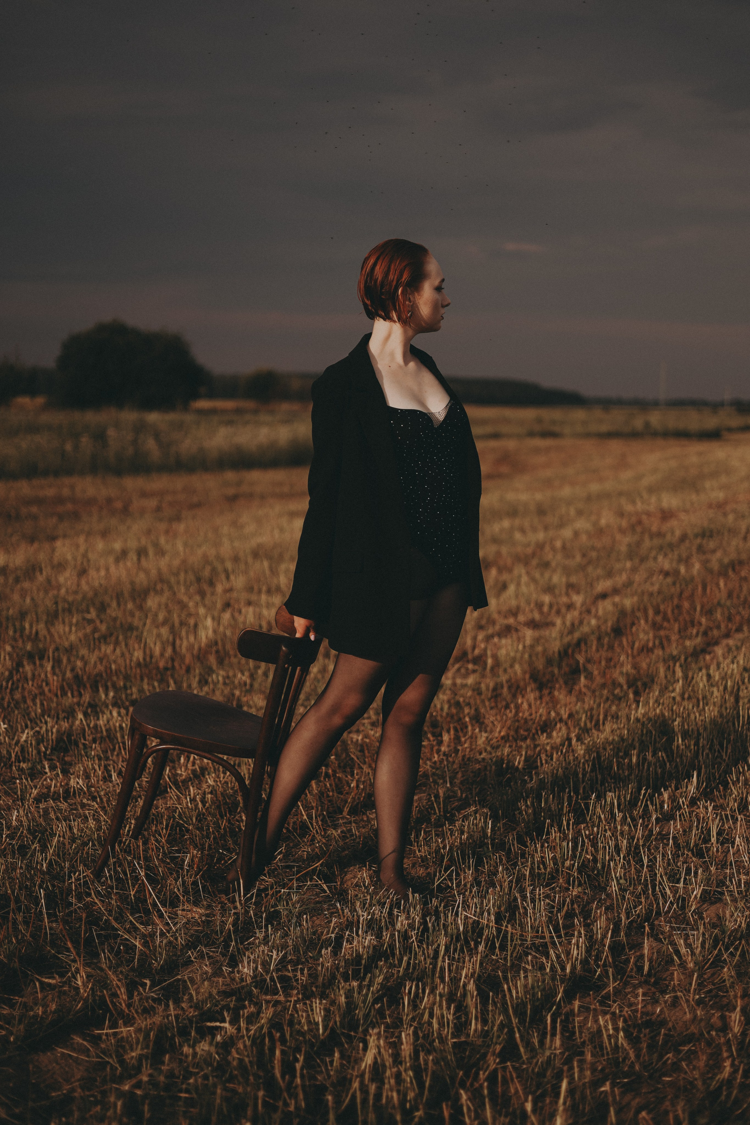 Дарья|Поле. Фотограф Мария Лаенко