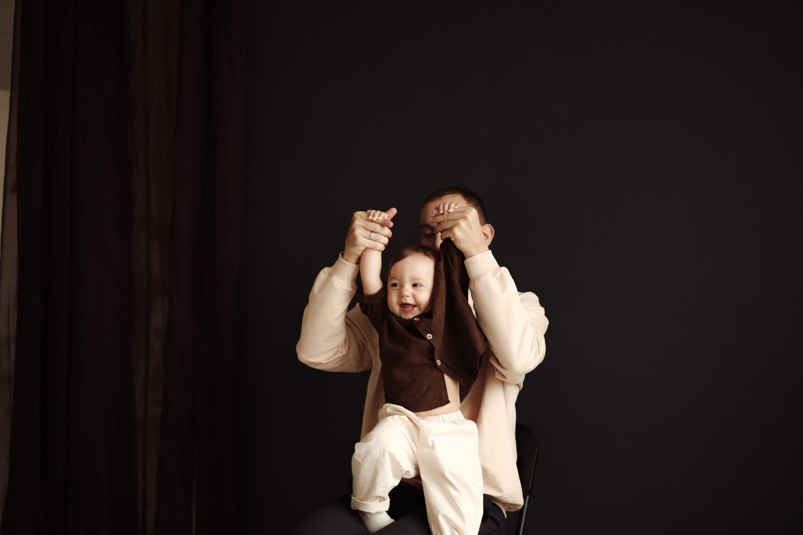 Вадим, Глебушка, Лиза. Фотограф Мария Лаенко