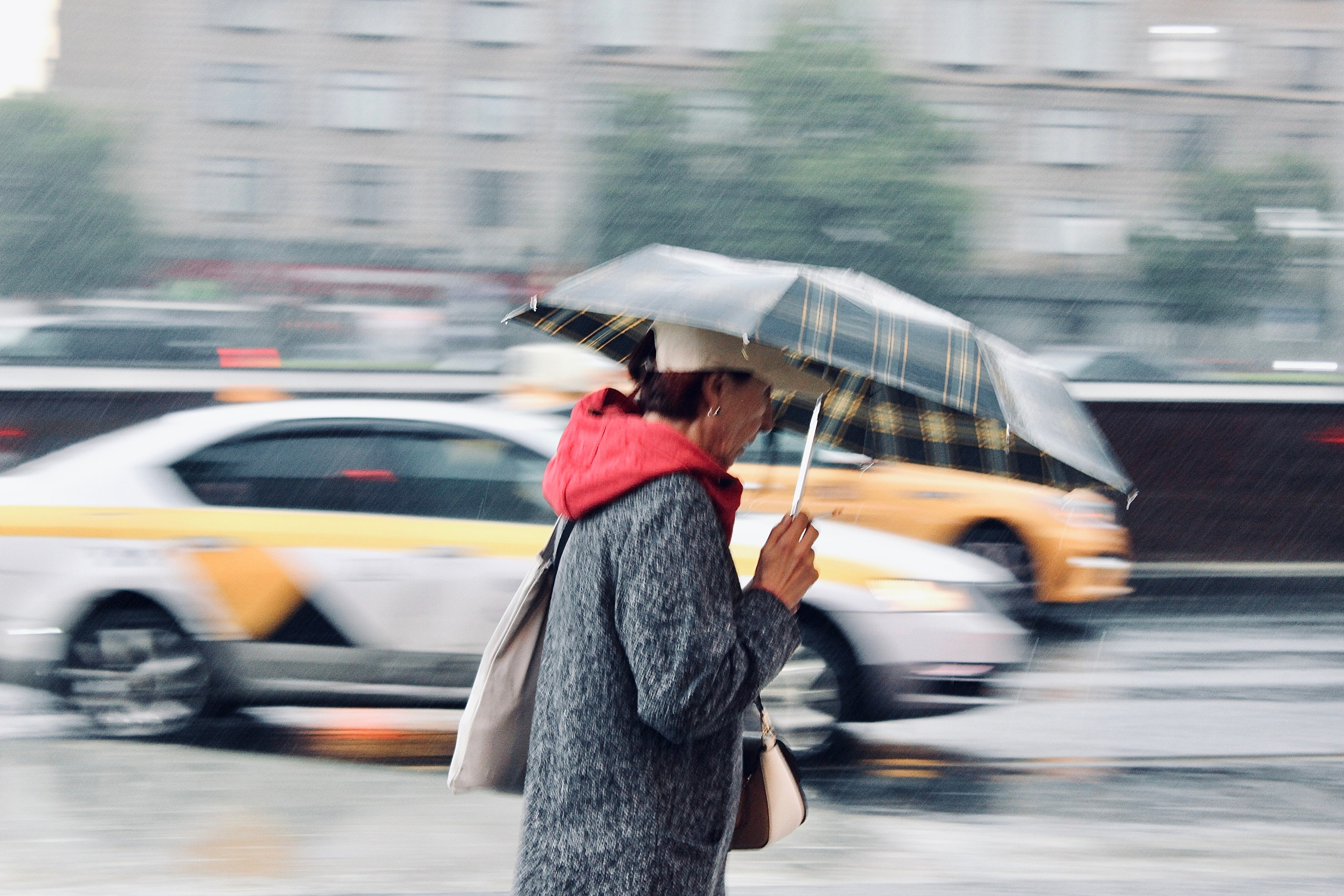 The rain caught us / Moscow 2024. POLINA MÔMOT