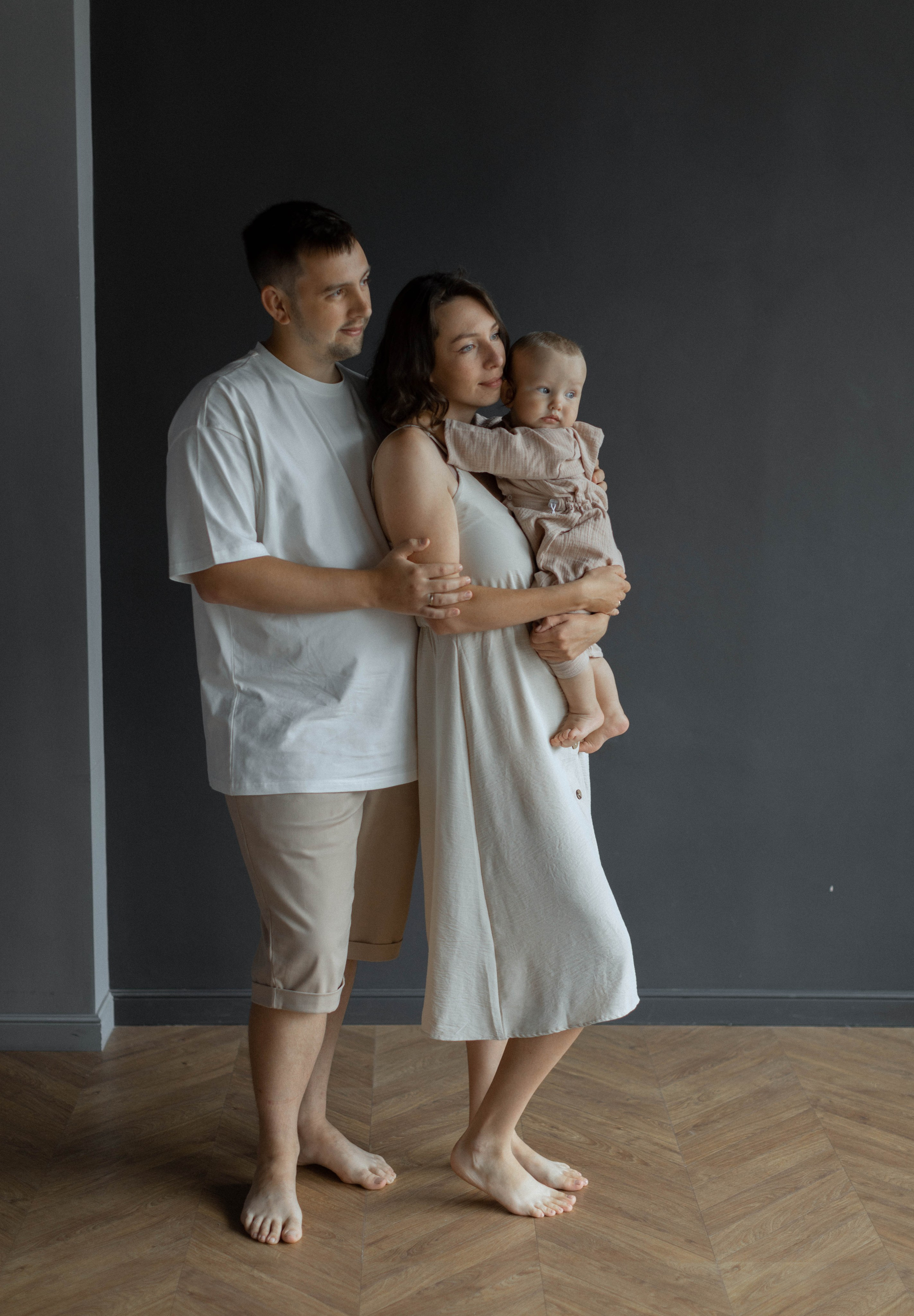 Артем, Виктория и их малыш