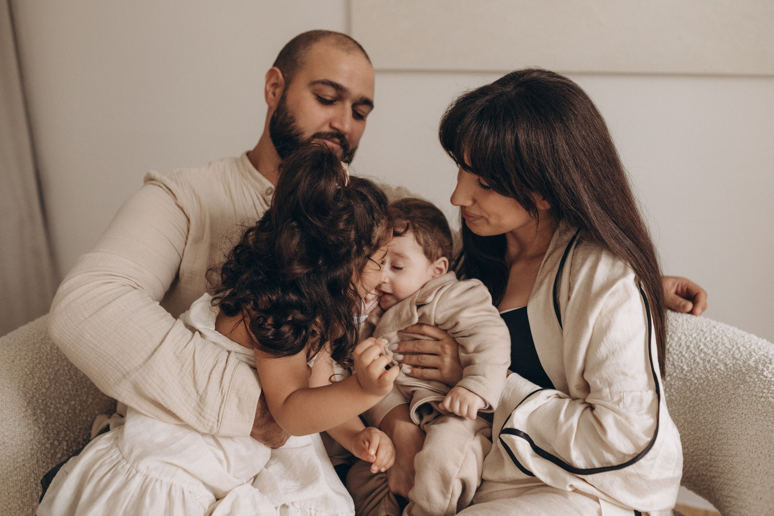 Есения 2 годика. Фотограф новорожденных в Тюмени