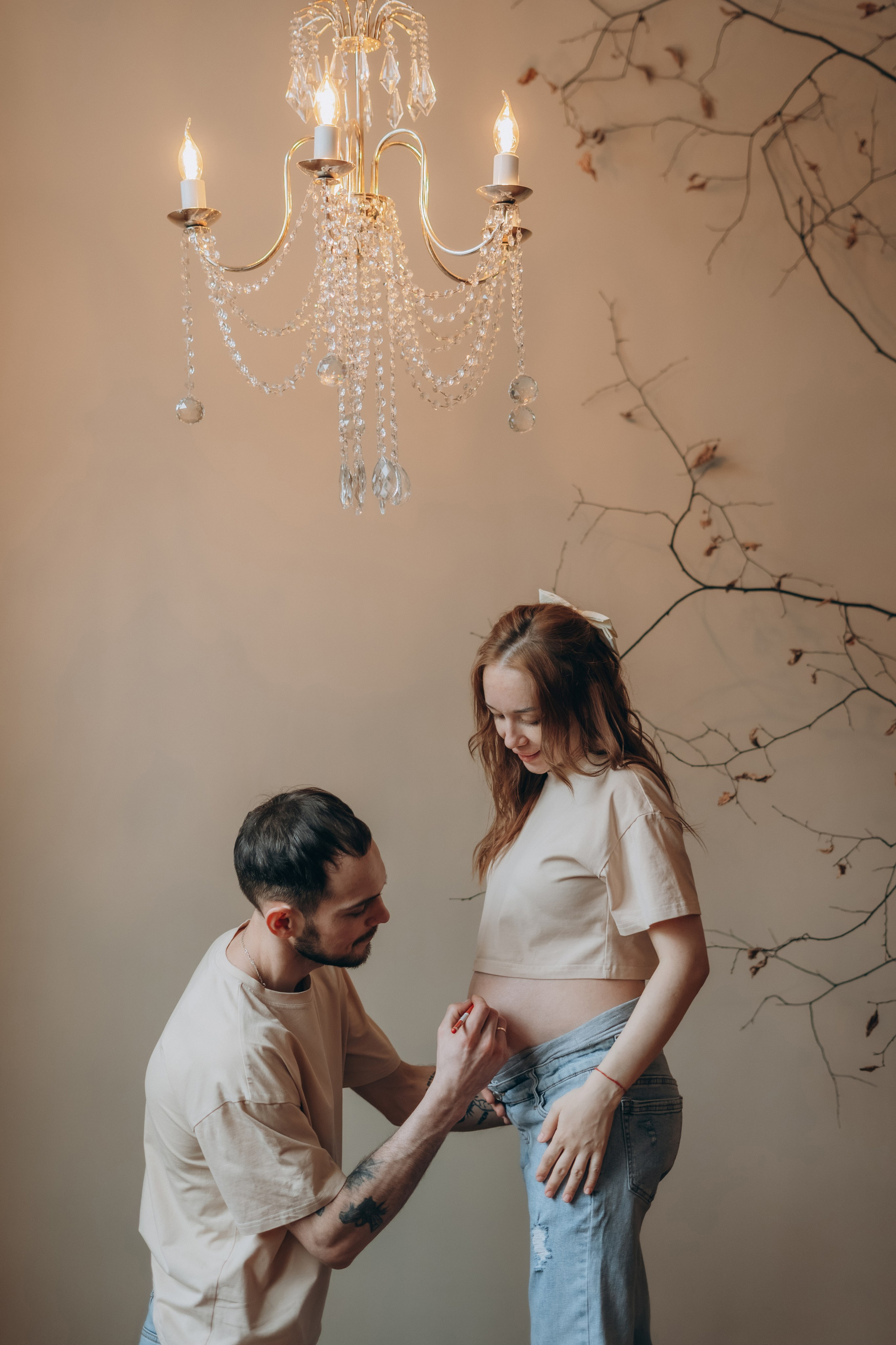 Фотосессия беременности в Москве. Фотограф Москва Виктория-Антуанетта