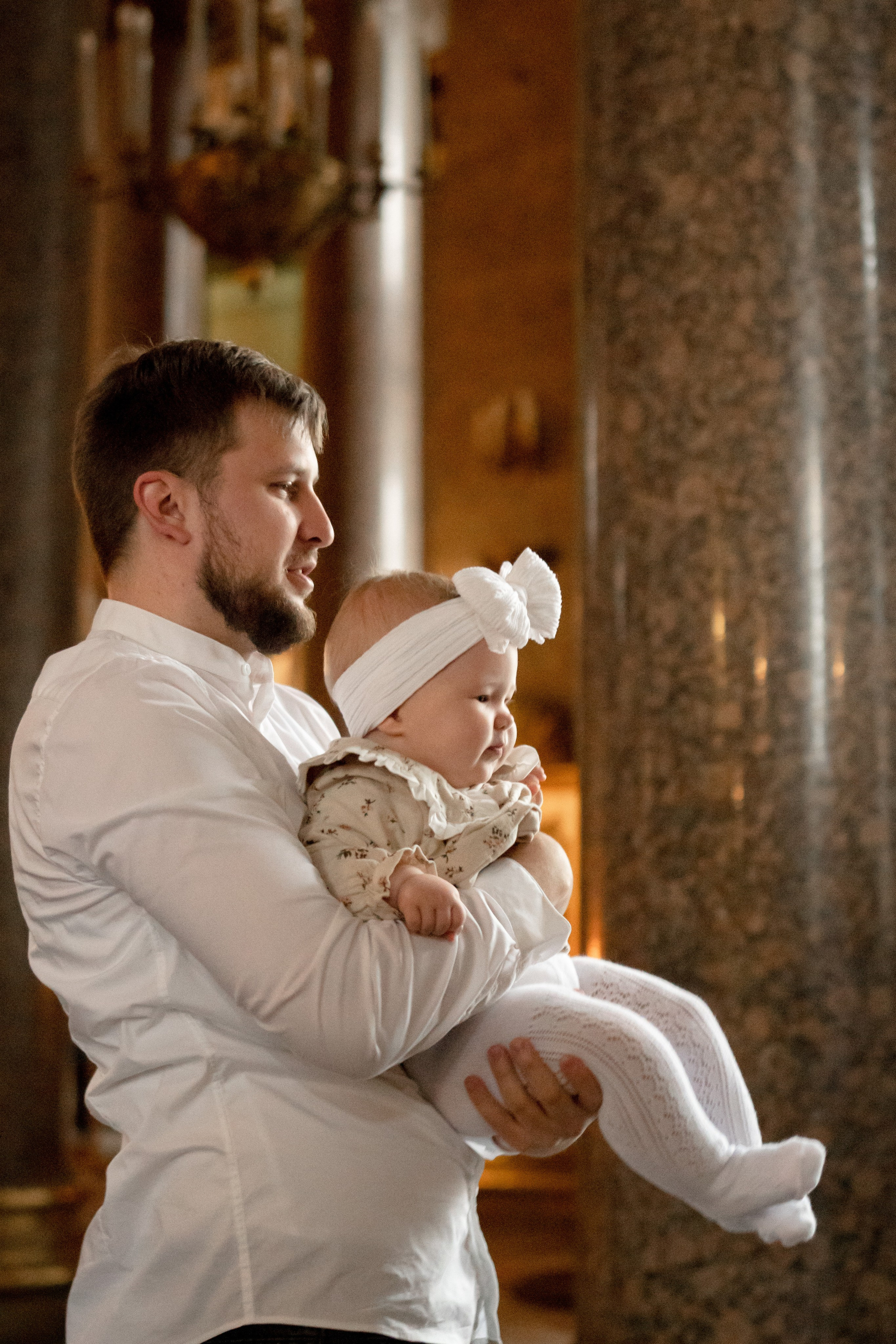 Съёмка Таинства Крещения в Казанском соборе. Семейный фотограф и видеограф Алёна Ким