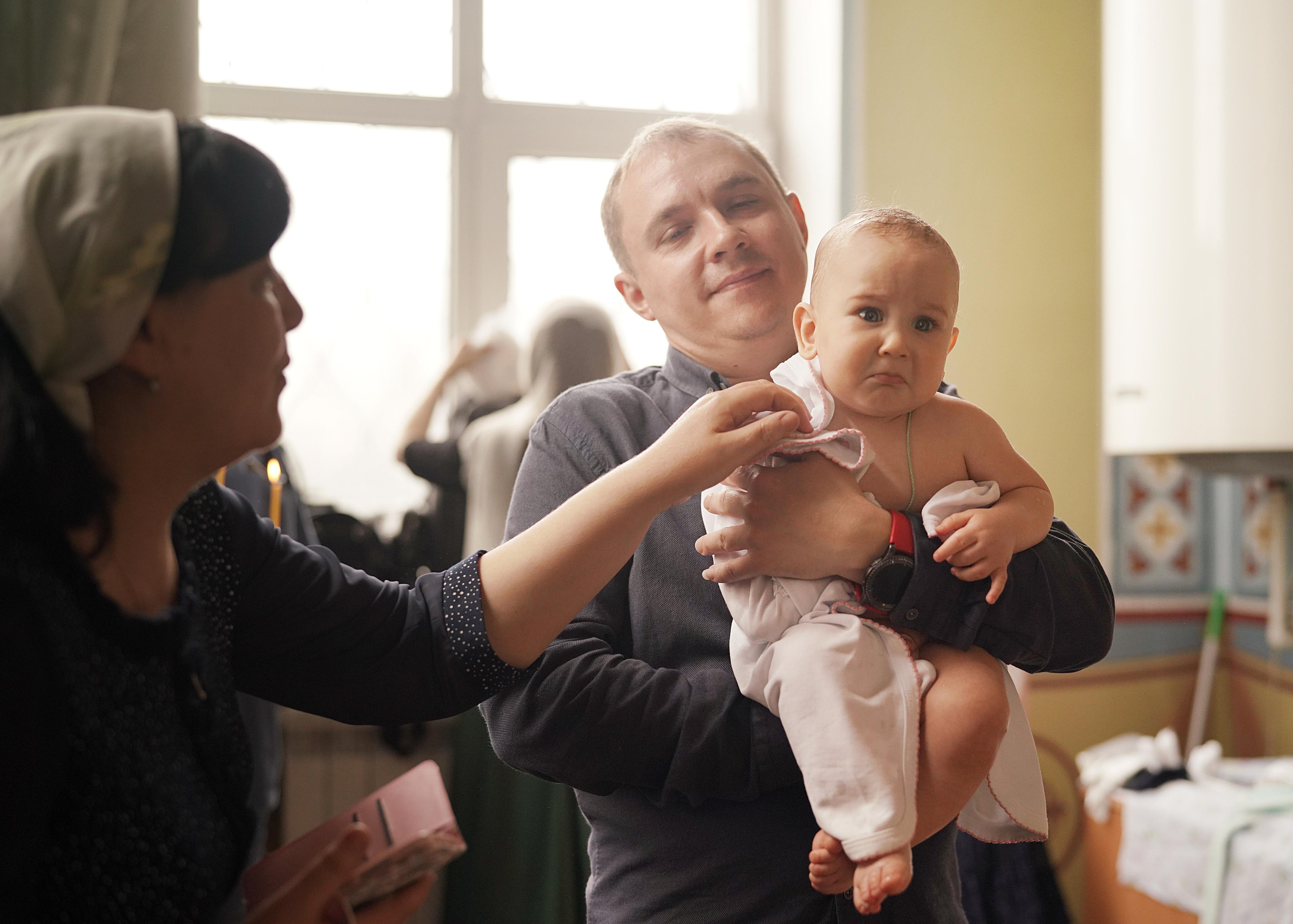 Крещение Матвея. Фотограф Алматы, курс по Фотографии в Алматы. Дмитриева Наталья