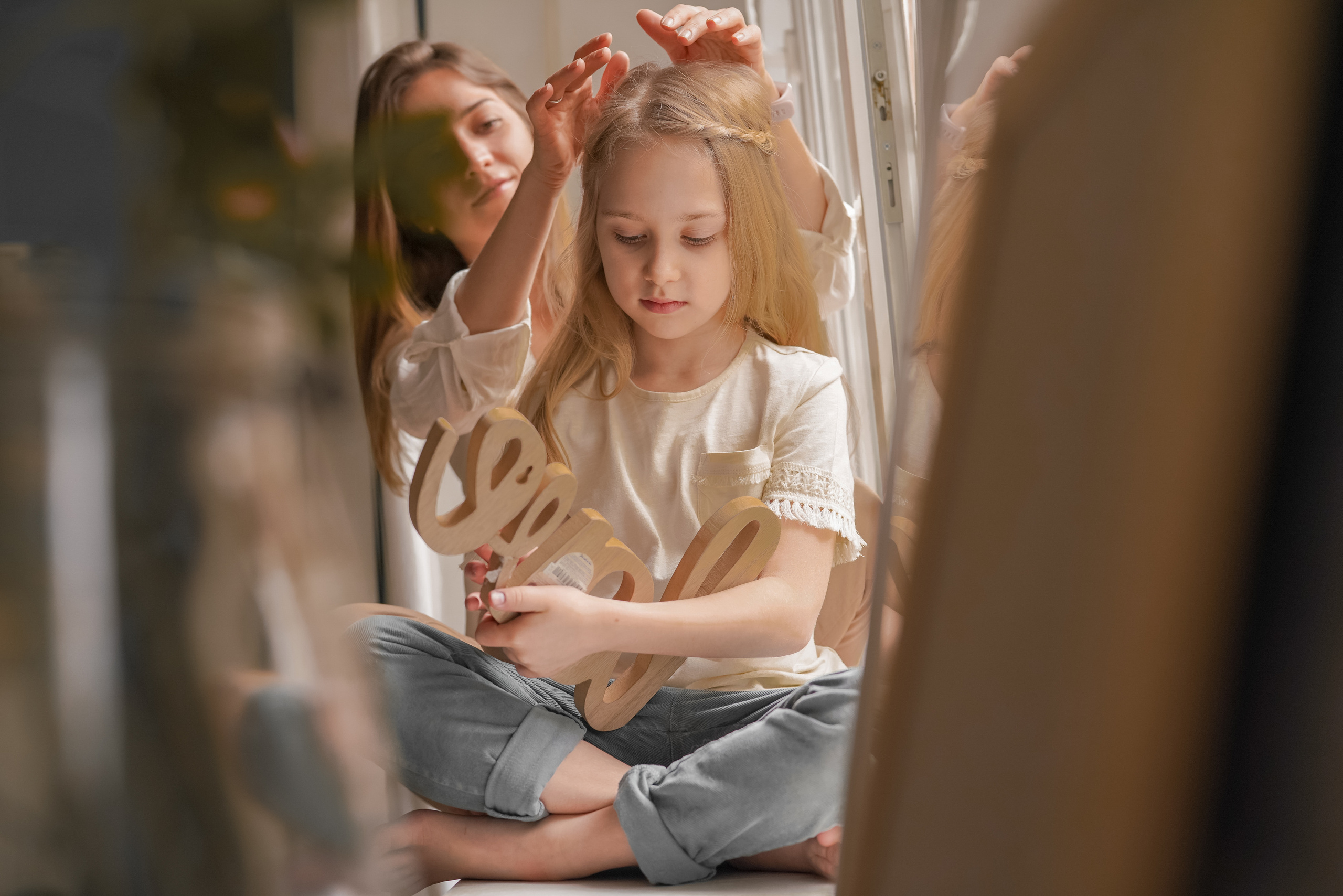 Нелли и Алиса. Мама и дочь. Фотограф Алматы, курс по Фотографии в Алматы. Дмитриева Наталья