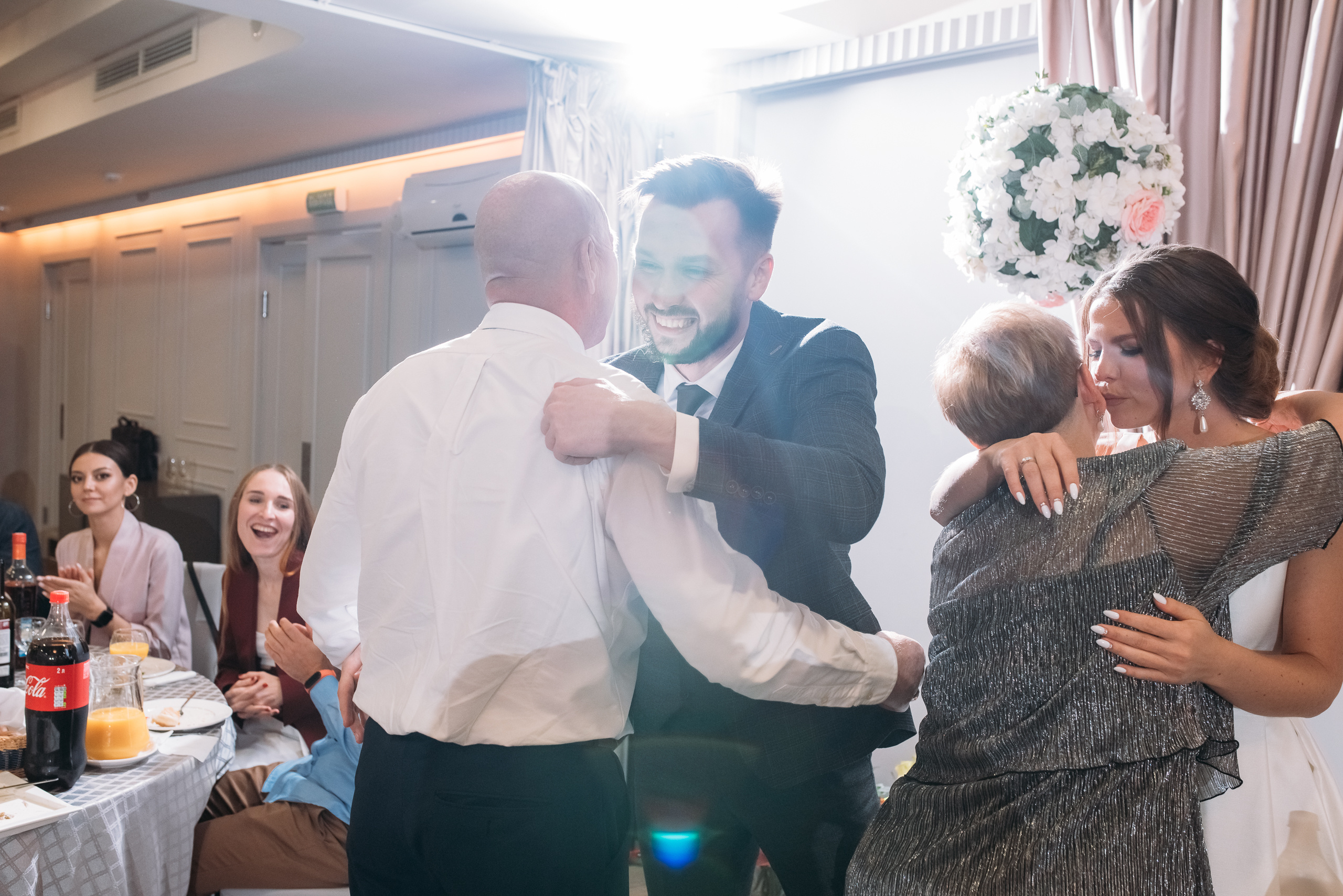 Свадебный банкет Анастасии и Димы. Свадебный фотограф в Санкт-Петербурге Афонин Андрей
