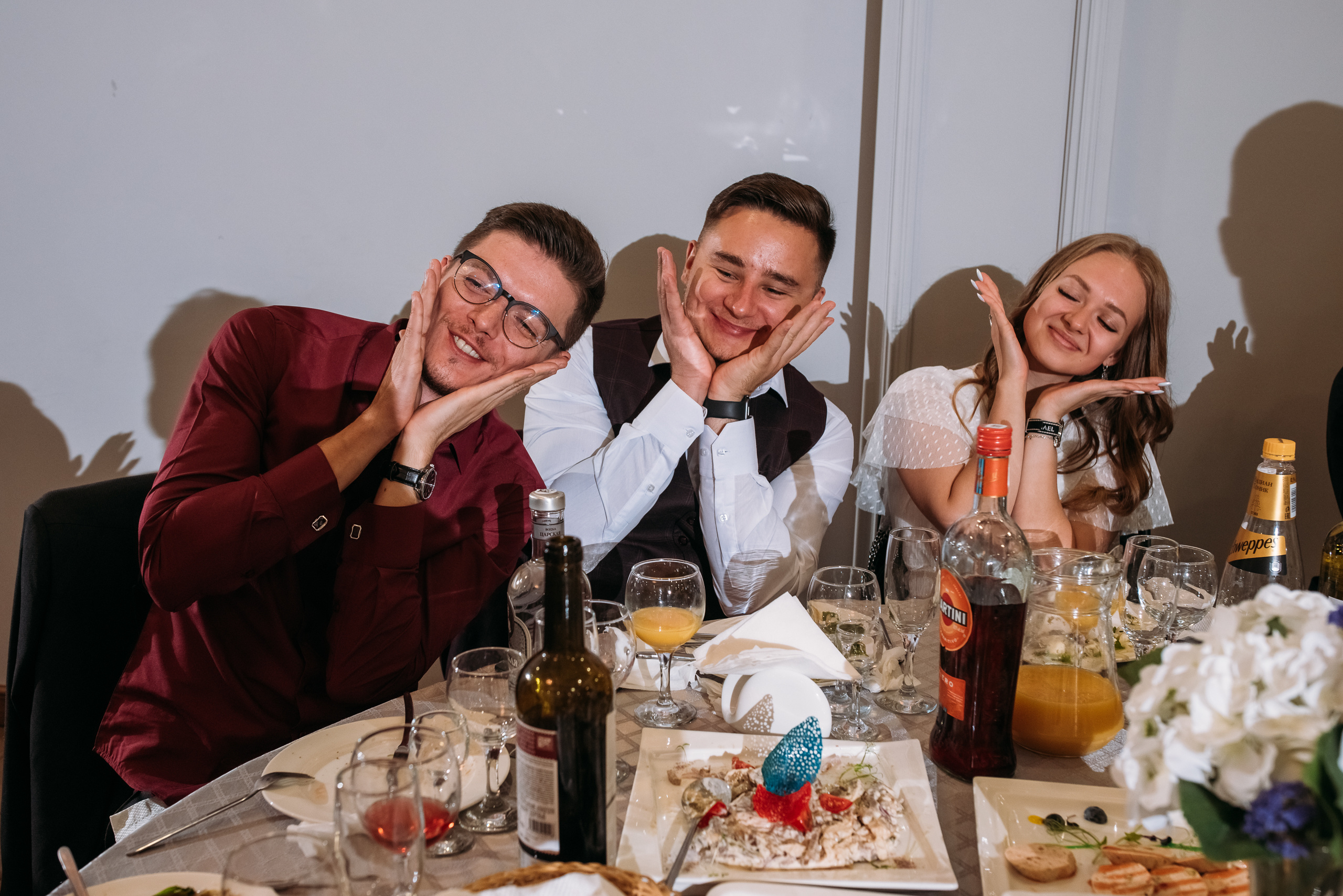 Свадебный банкет Анастасии и Димы. Свадебный фотограф в Санкт-Петербурге Афонин Андрей