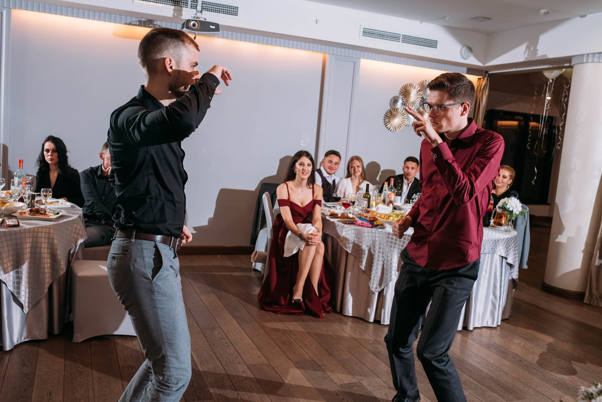 Свадебный банкет Анастасии и Димы. Свадебный фотограф в Санкт-Петербурге Афонин Андрей