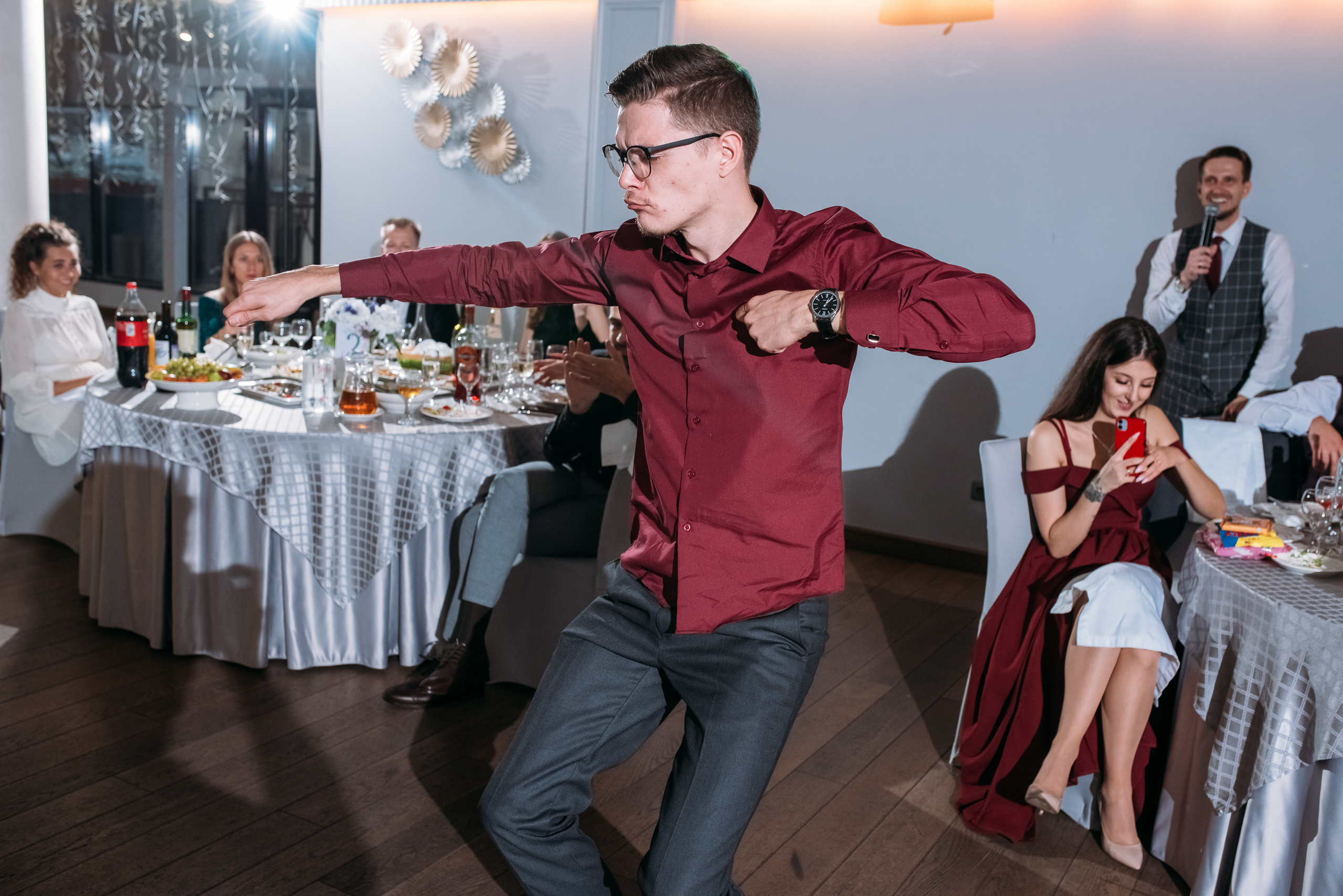 Свадебный банкет Анастасии и Димы. Свадебный фотограф в Санкт-Петербурге Афонин Андрей