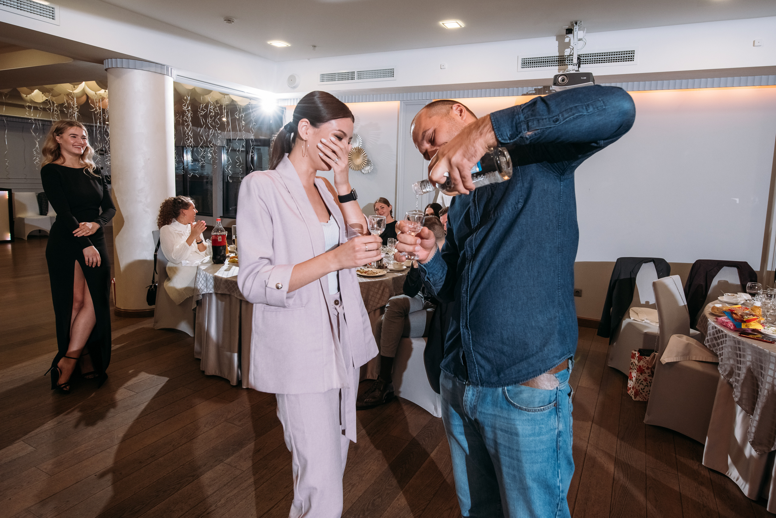 Свадебный банкет Анастасии и Димы. Свадебный фотограф в Санкт-Петербурге Афонин Андрей