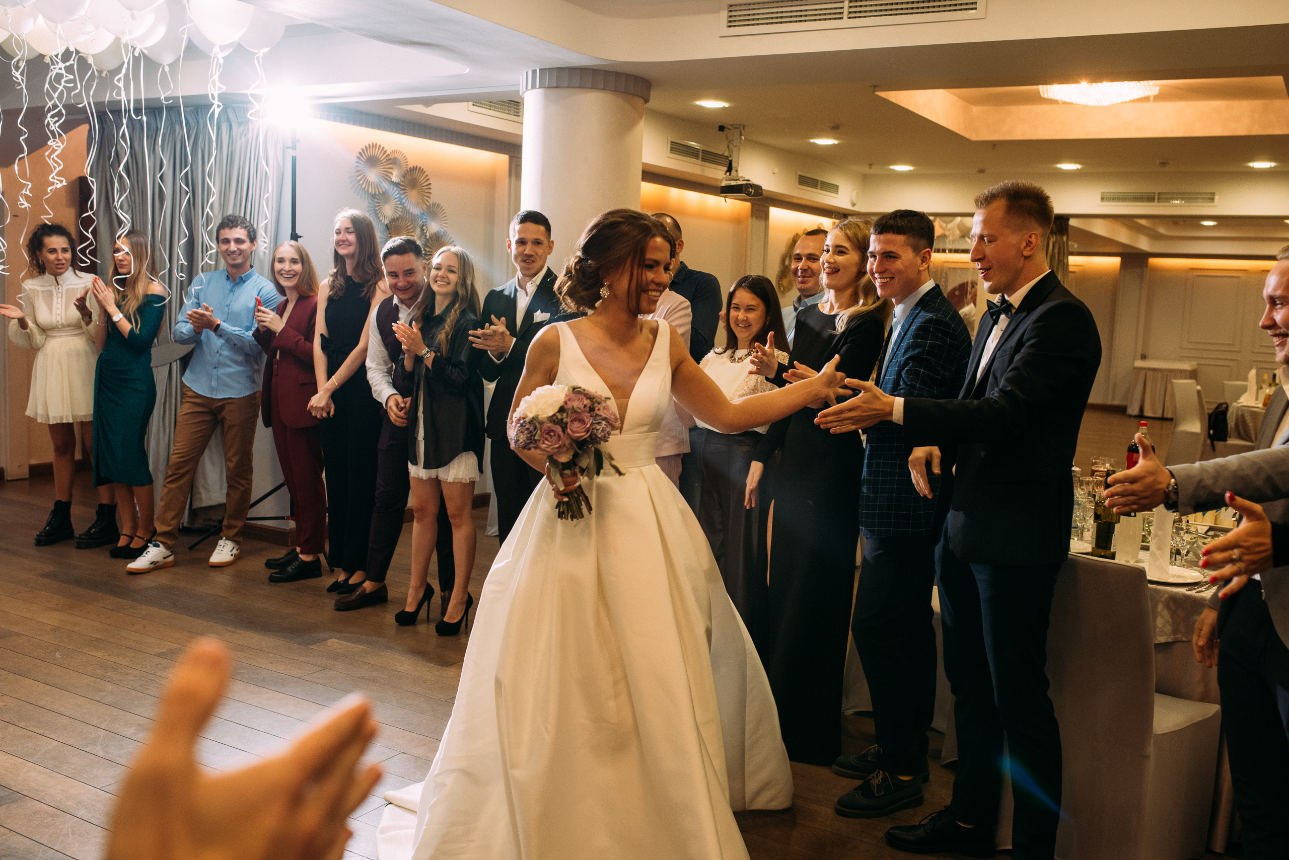 Свадебный банкет Анастасии и Димы. Свадебный фотограф в Санкт-Петербурге Афонин Андрей